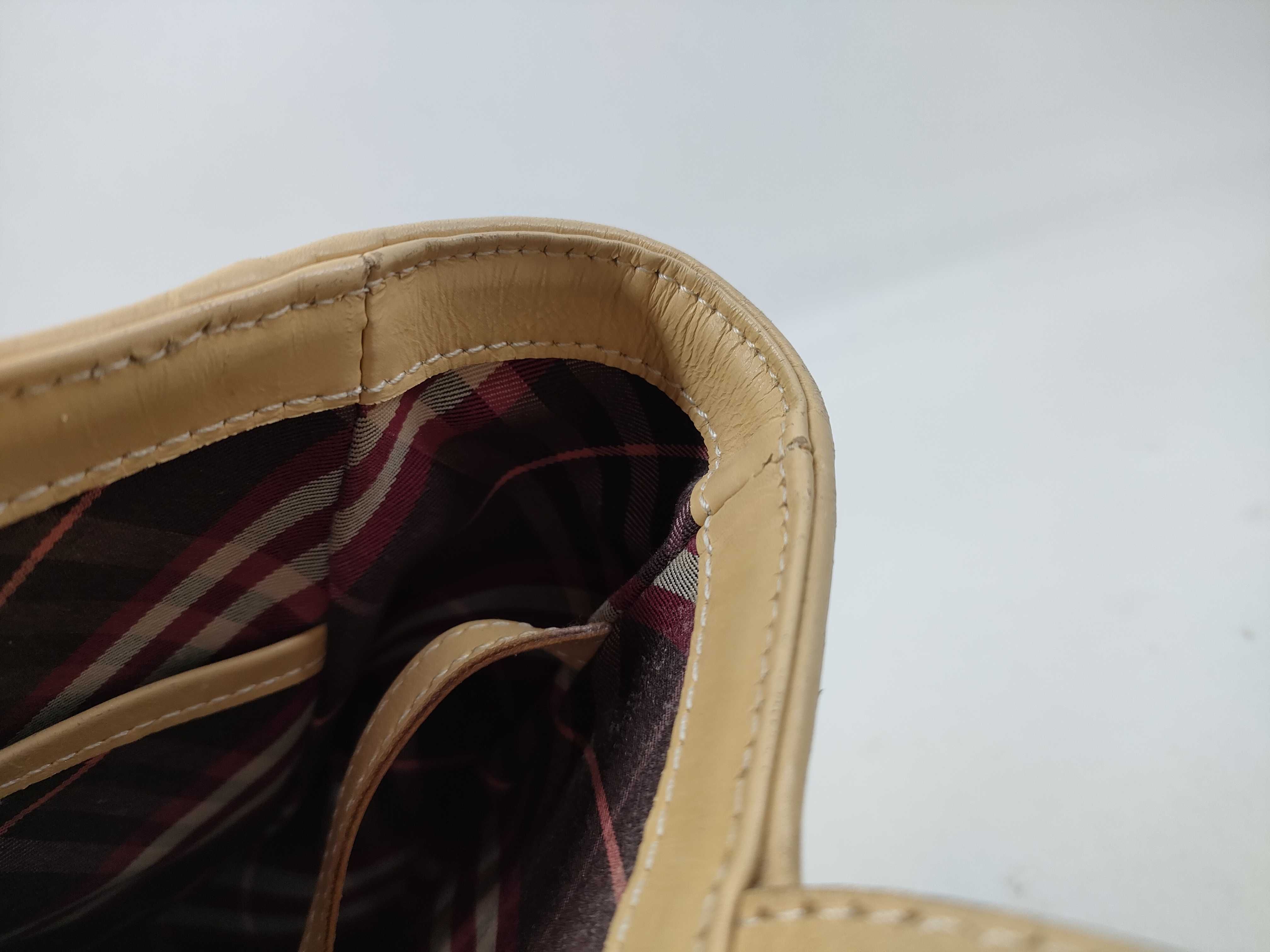 Blue Label Nova Check Canvas Handbag — view 9
