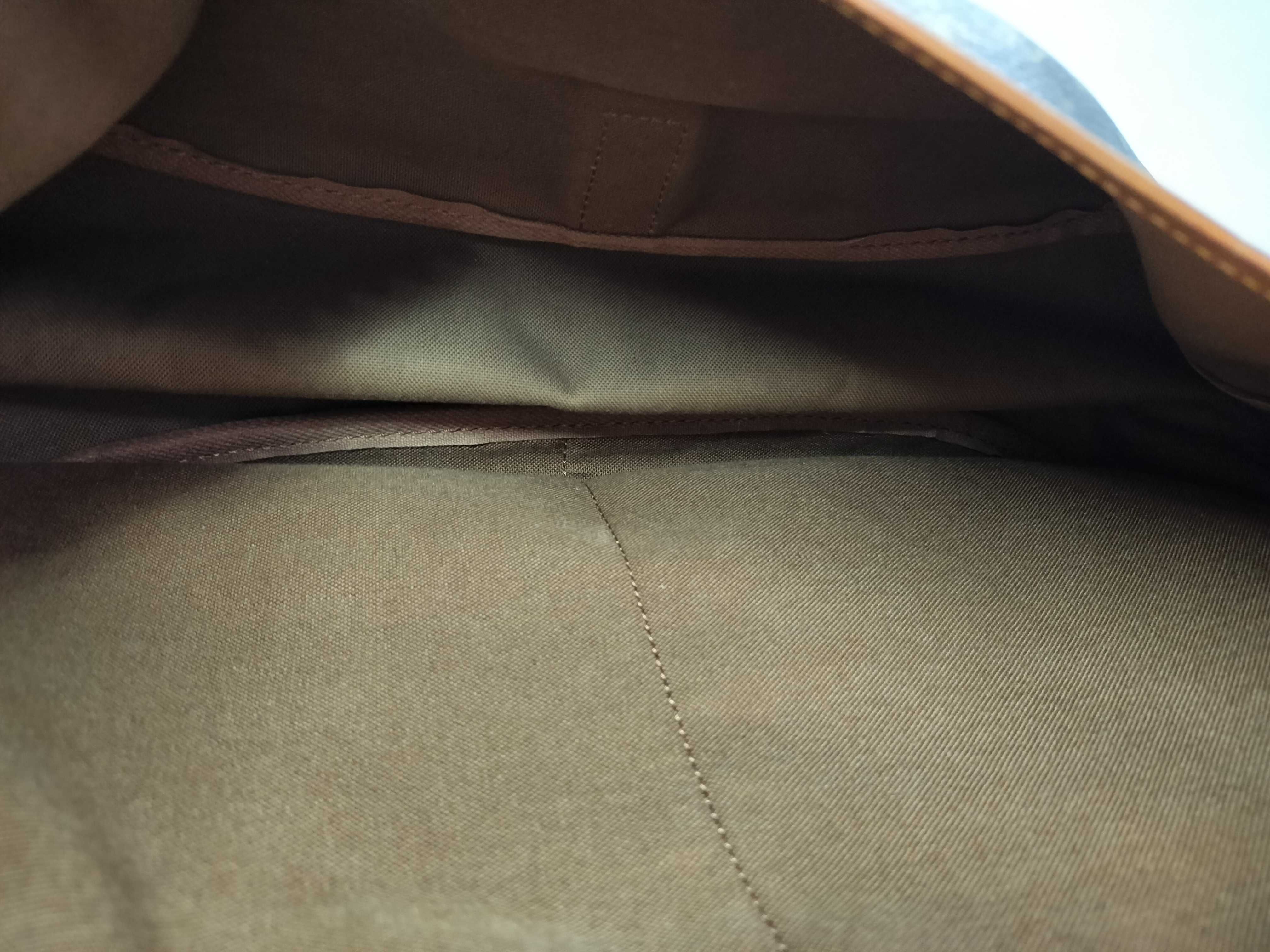 Monogram LOUIS VUITTON Saumur 35 M42254 Shoulder Bag — view 11