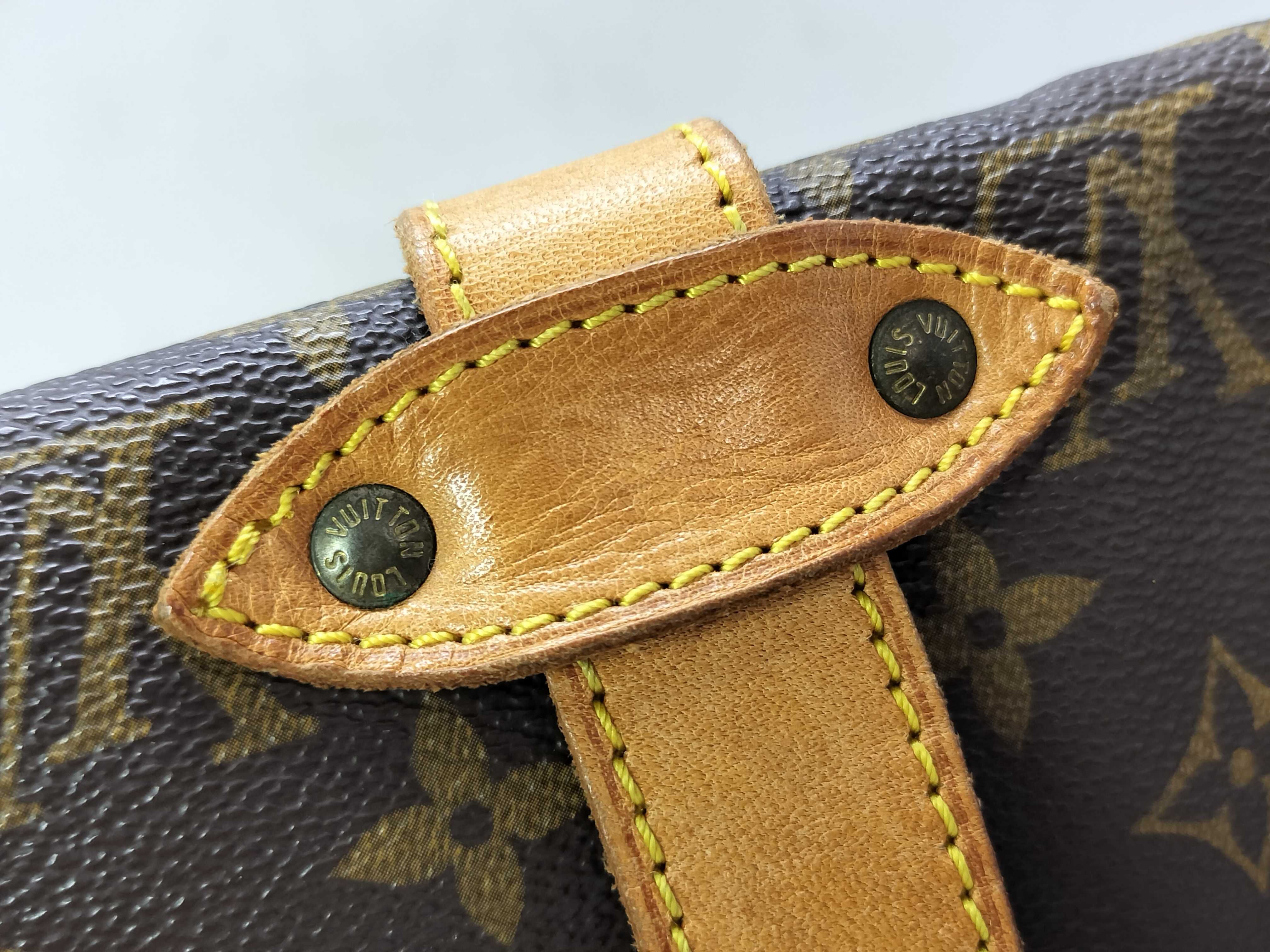 Monogram LOUIS VUITTON Saumur 35 M42254 Shoulder Bag — view 14