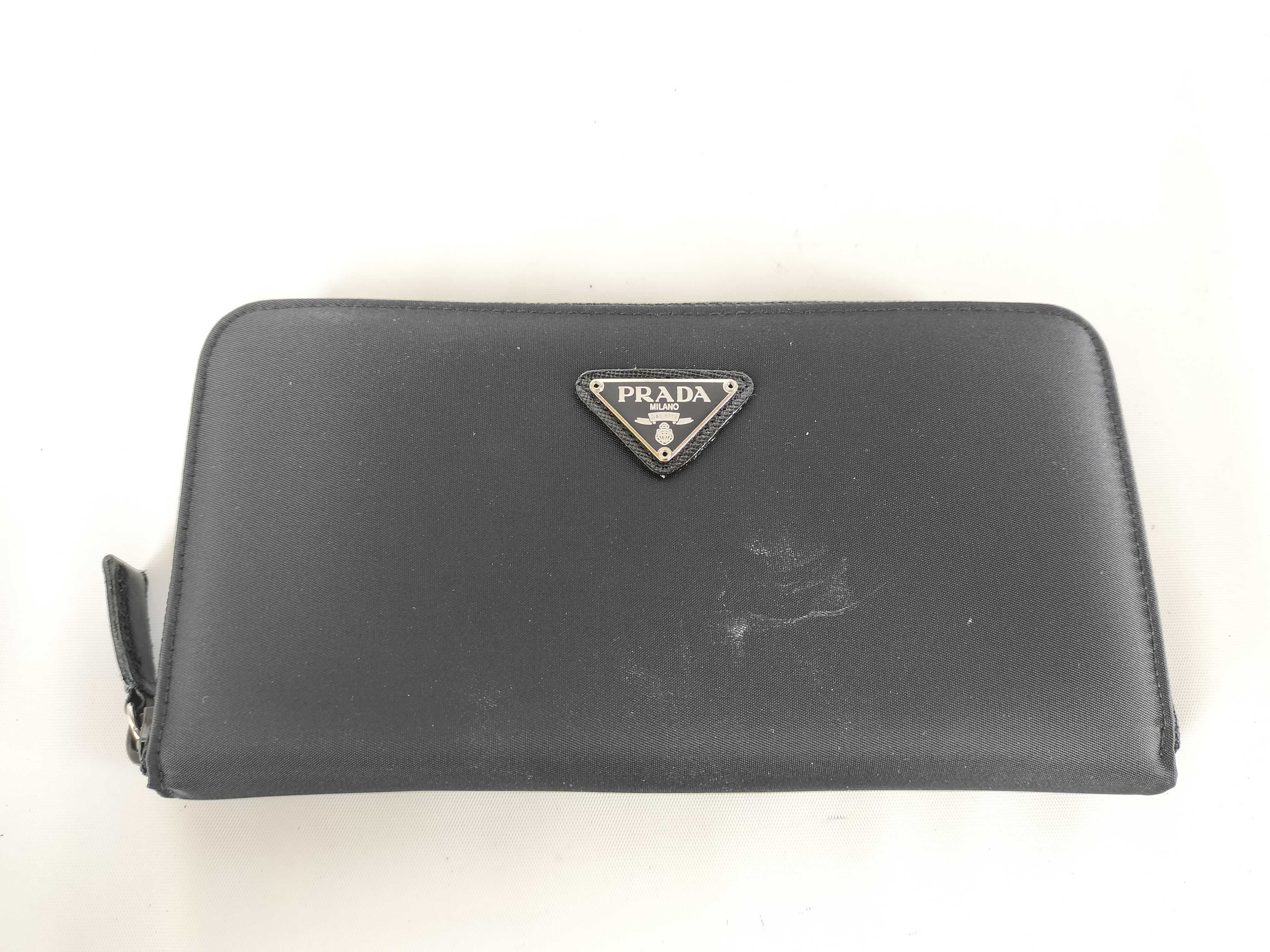 Nylon Long Wallet, Round Zip Wallet