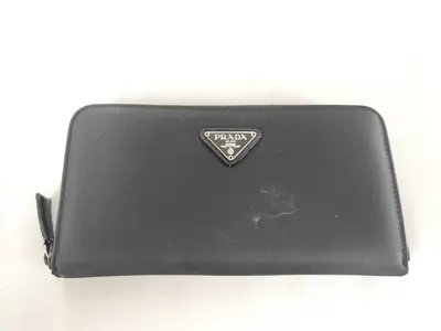 Nylon Long Wallet, Round Zip Wallet