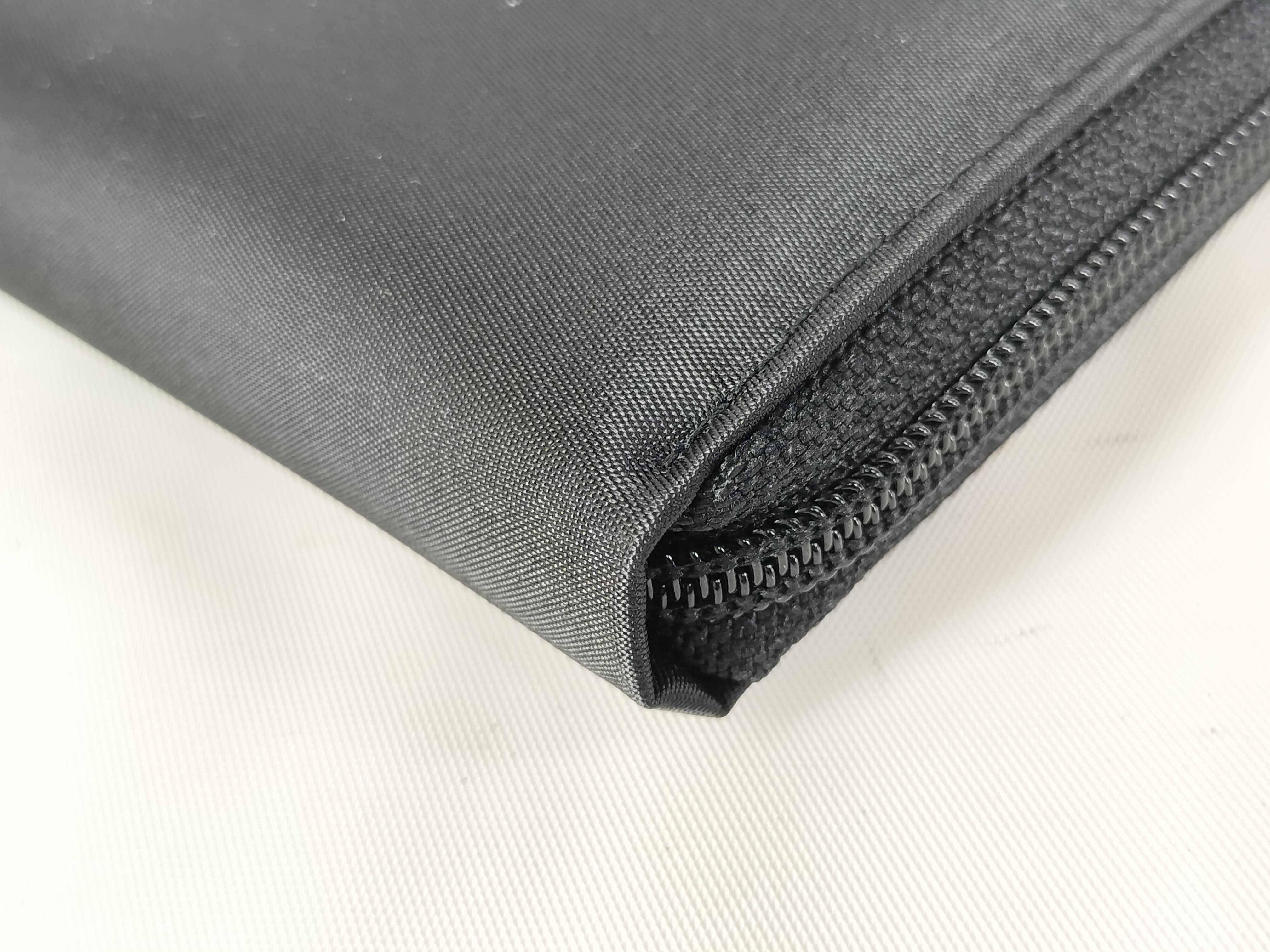 Nylon Long Wallet, Round Zip Wallet — view 2