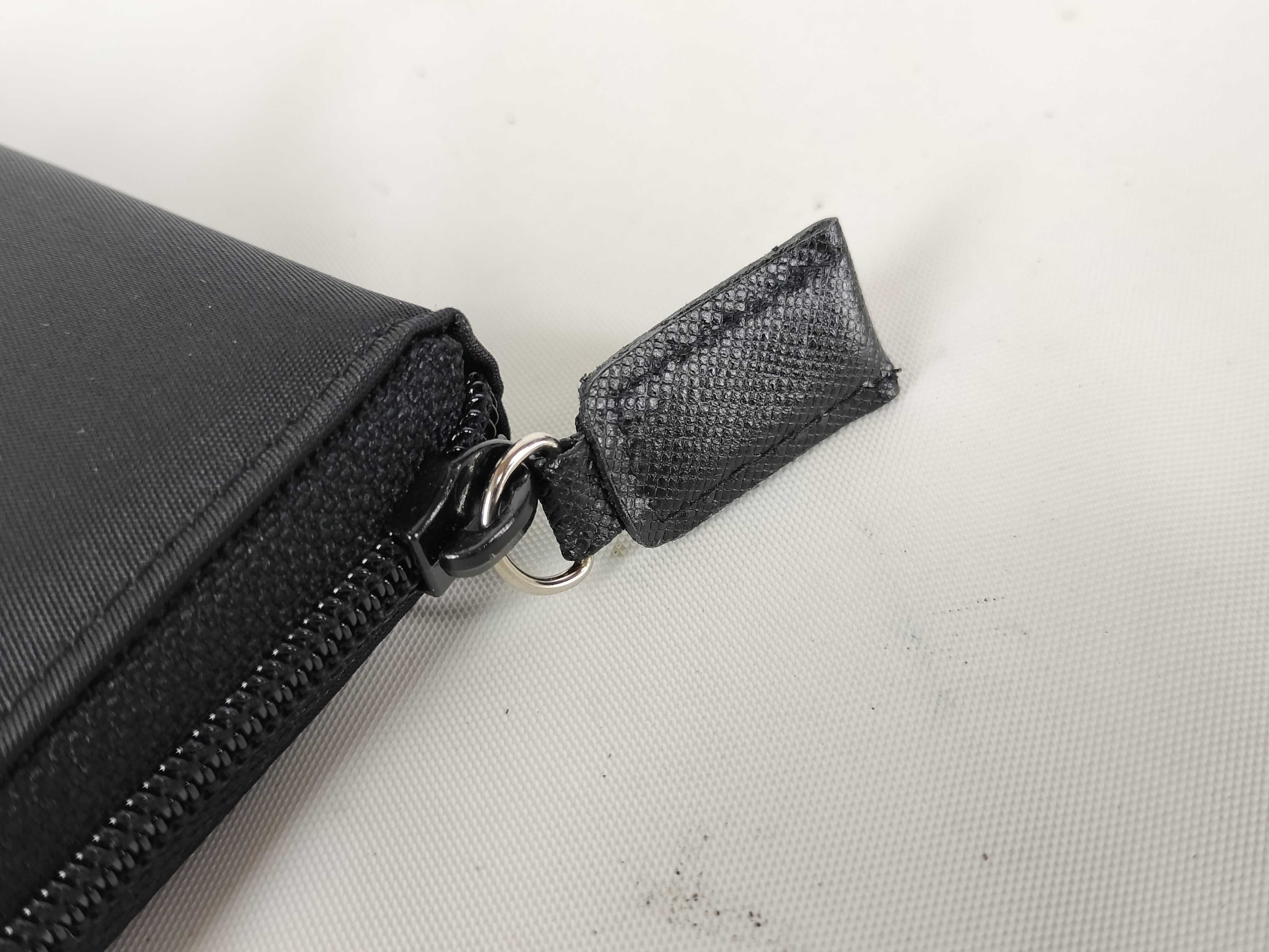 Nylon Long Wallet, Round Zip Wallet — view 6