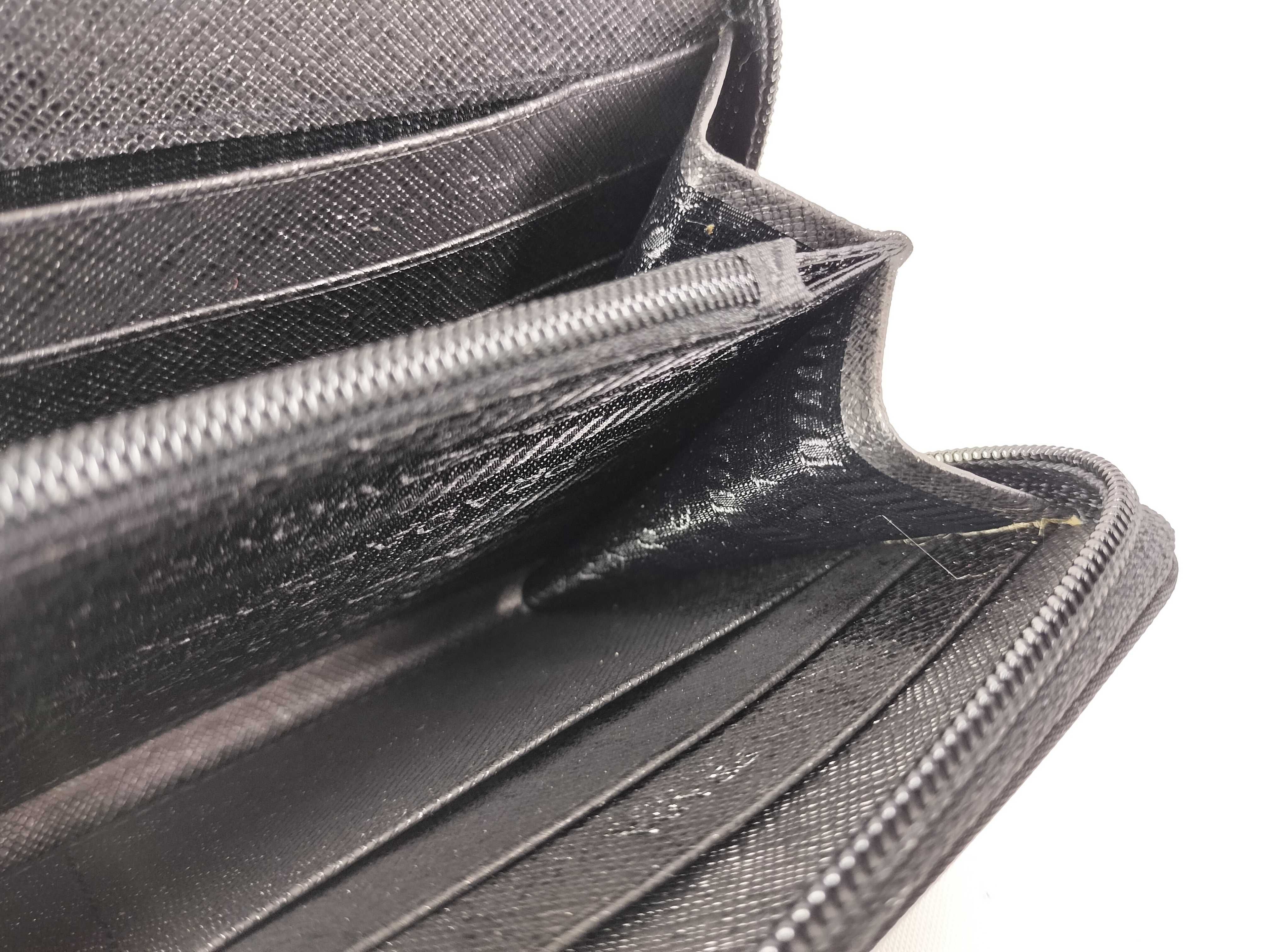 Nylon Long Wallet, Round Zip Wallet — view 10