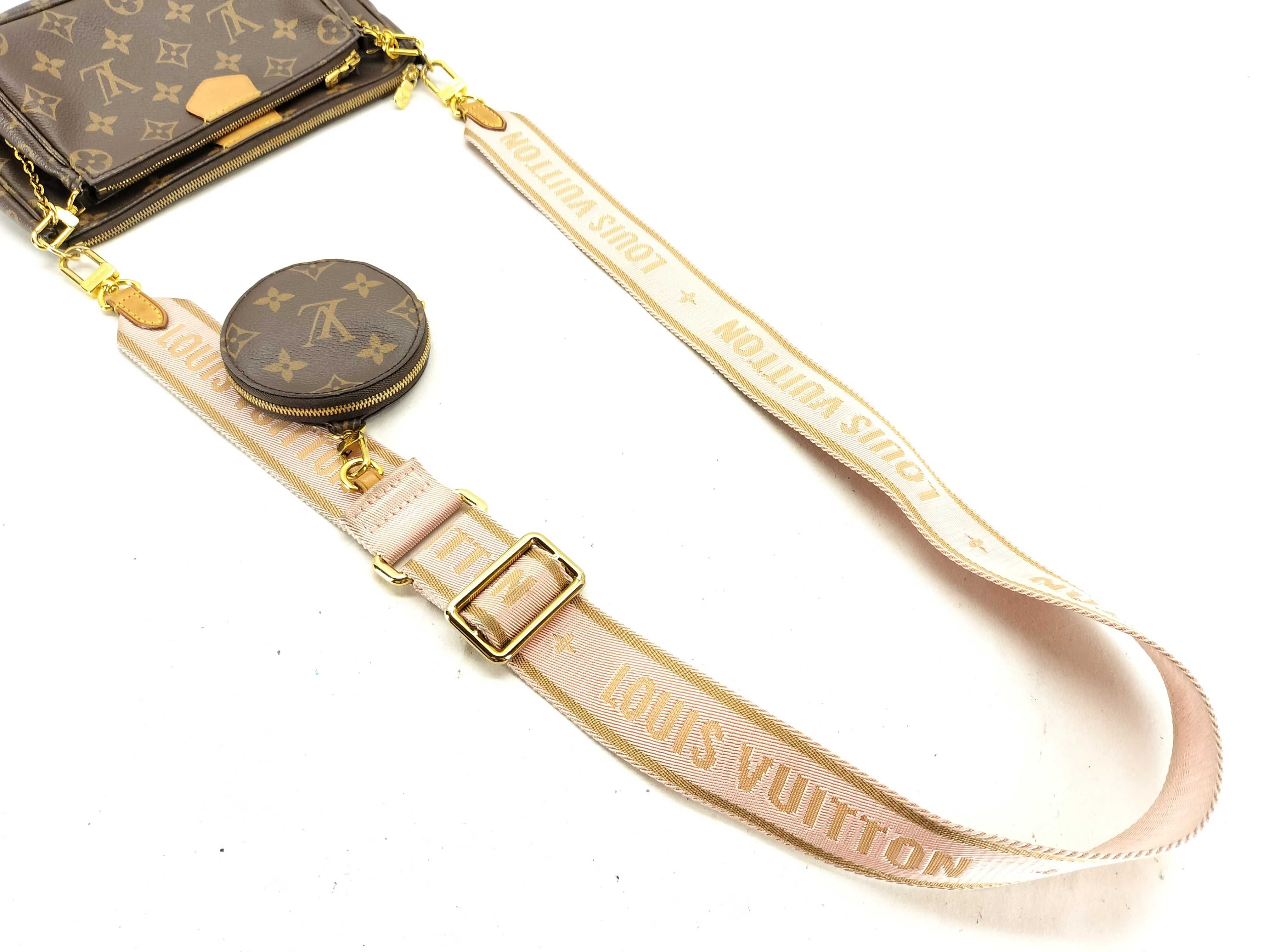 Monogram Louis Vuitton Multipochette Accessoires M44840 Monogram RFID Accessories: Box, dust bag, shoulder strap, coin case, pouch Shoulder bag — view 3