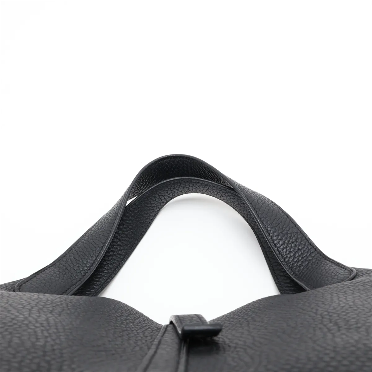 Picotin Lock 22 MM Taurillon Clemence Black Silver Hardware A: 2017 — view 6