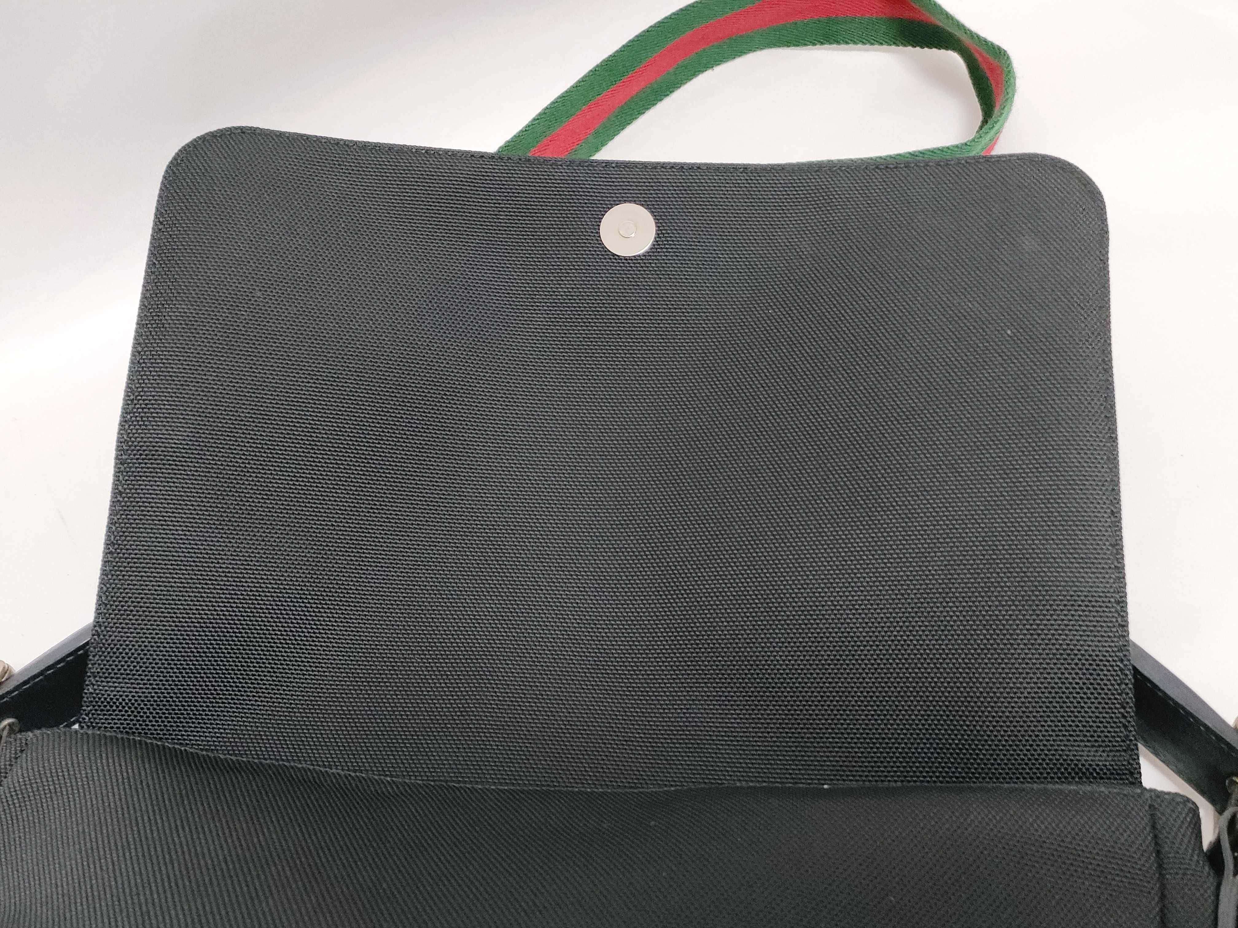 Sherry Messenger Bag, Black Shoulder Bag — view 8