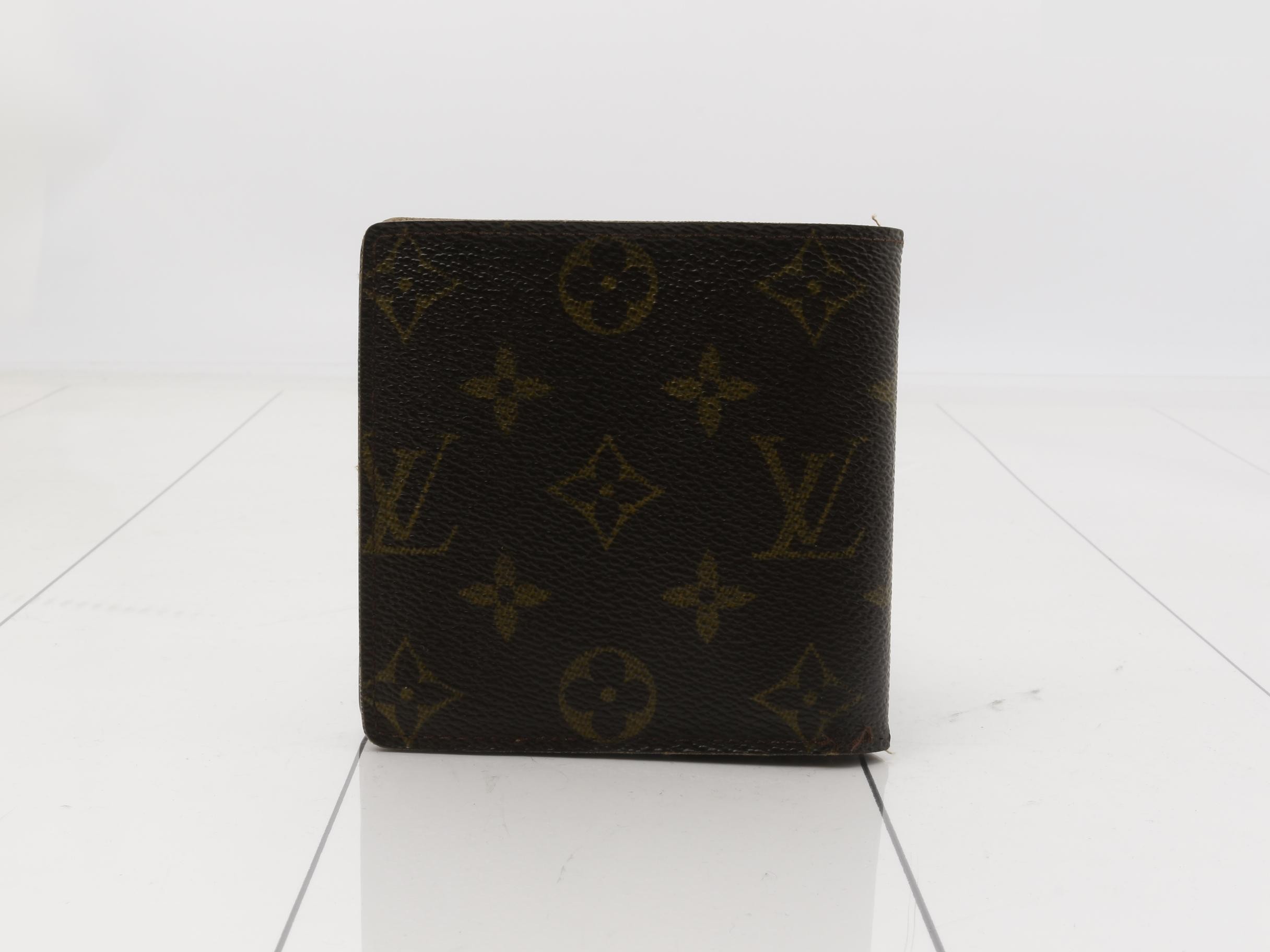 Monogram Portefeuille Cartes Crédit Monnaie — view 2