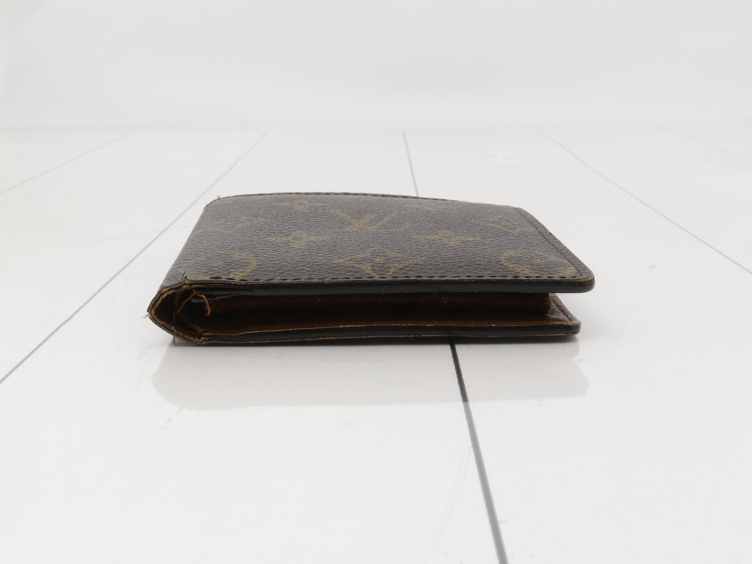 Monogram Portefeuille Cartes Crédit Monnaie — view 3