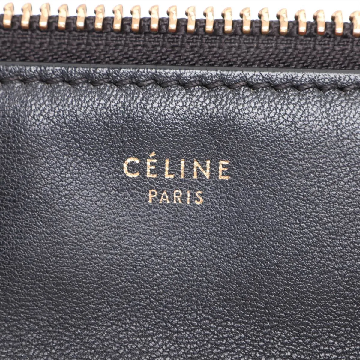Trio Leather Shoulder Bag, Black — view 9