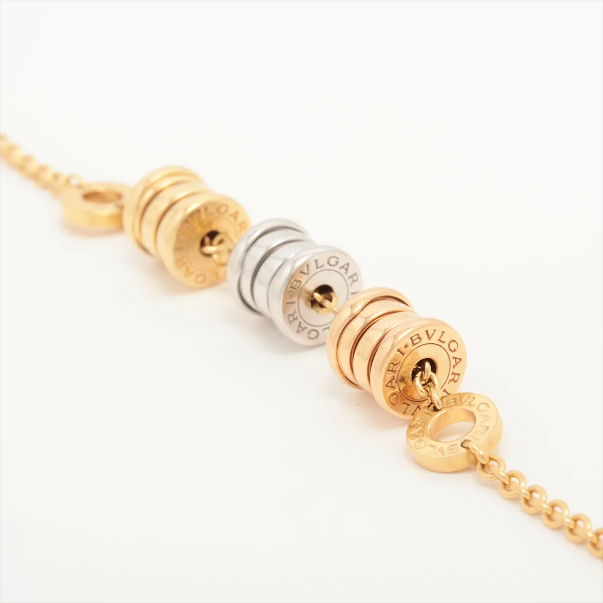 Bulgari B Zero One Element Bracelet 750(YG×PG×WG) 9.3g — view 2