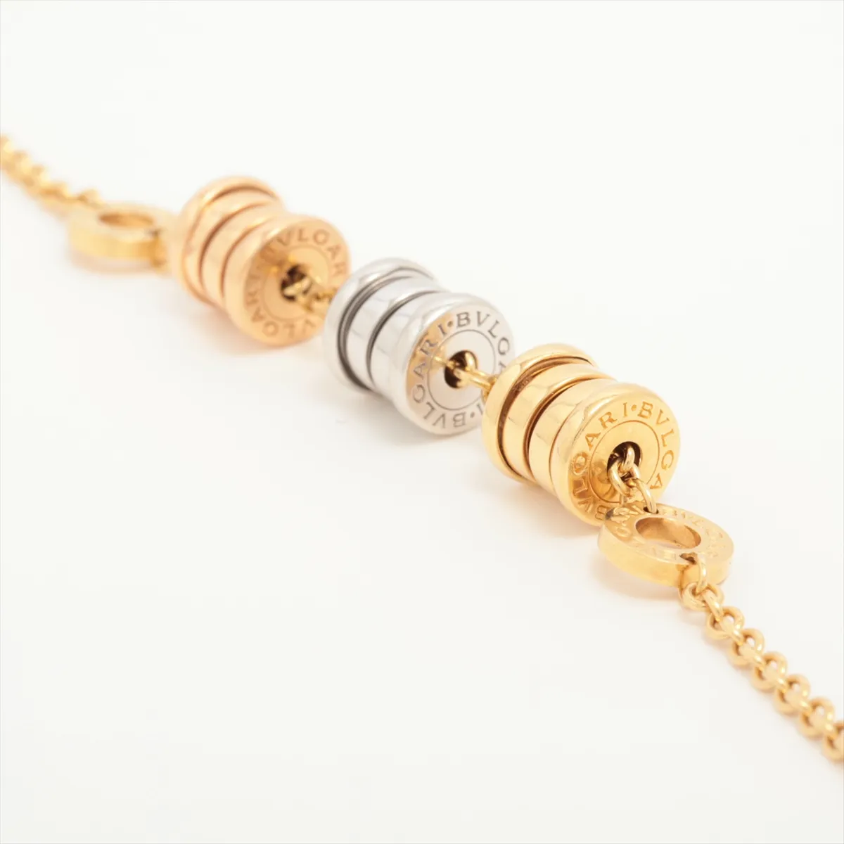 Bulgari B Zero One Element Bracelet 750(YG×PG×WG) 9.3g — view 3