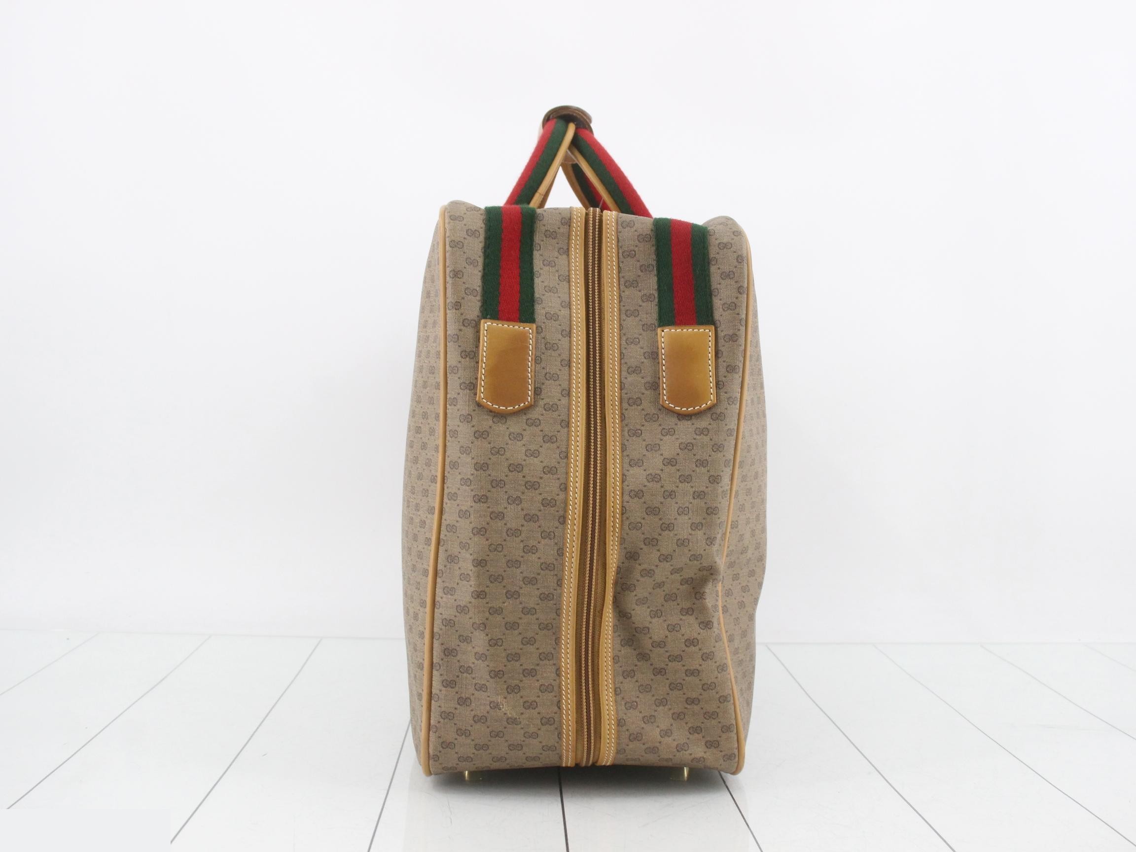Micro GG (Bag) - Handbag, Trunk, Sherry Line — view 3