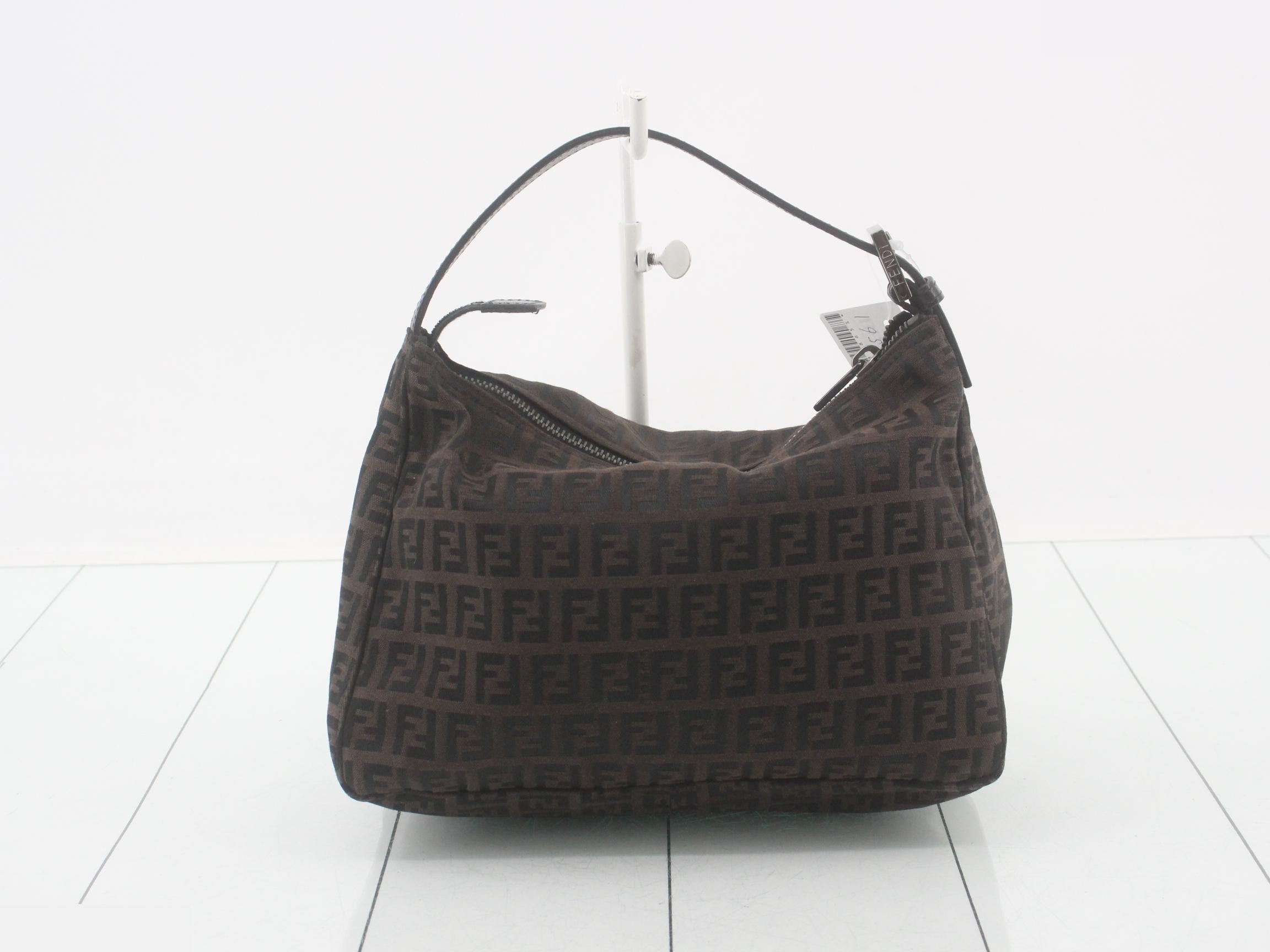 Zucchino handbag, black/dark brown — view 2