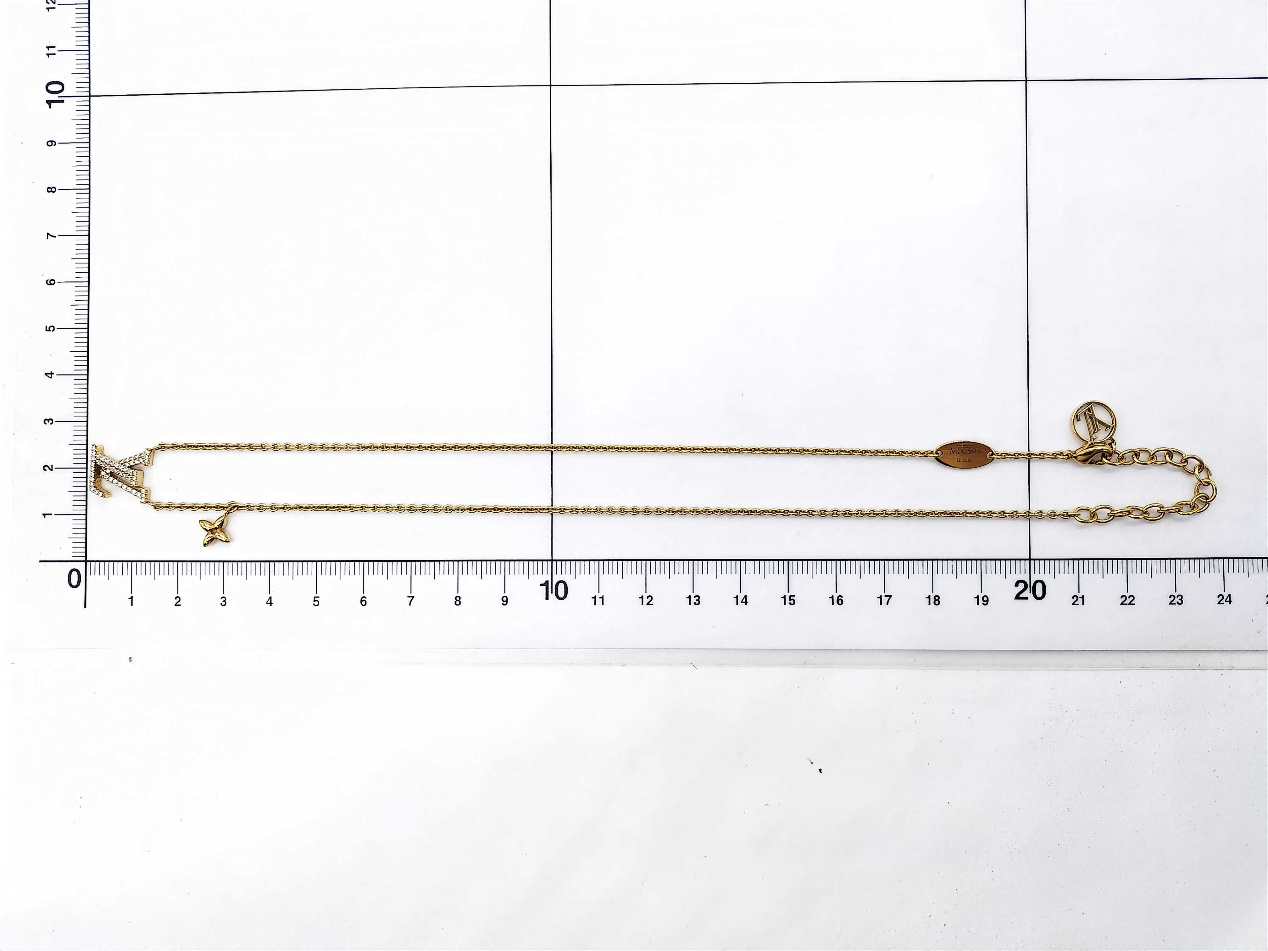 Collier LV Iconic Gold Necklace M00596/LE2285 — view 12