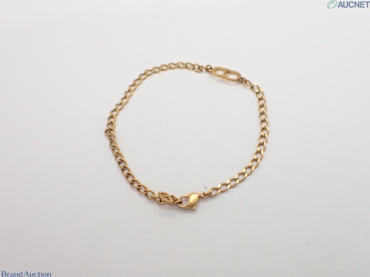 GP CD logo bracelet gold — view 2