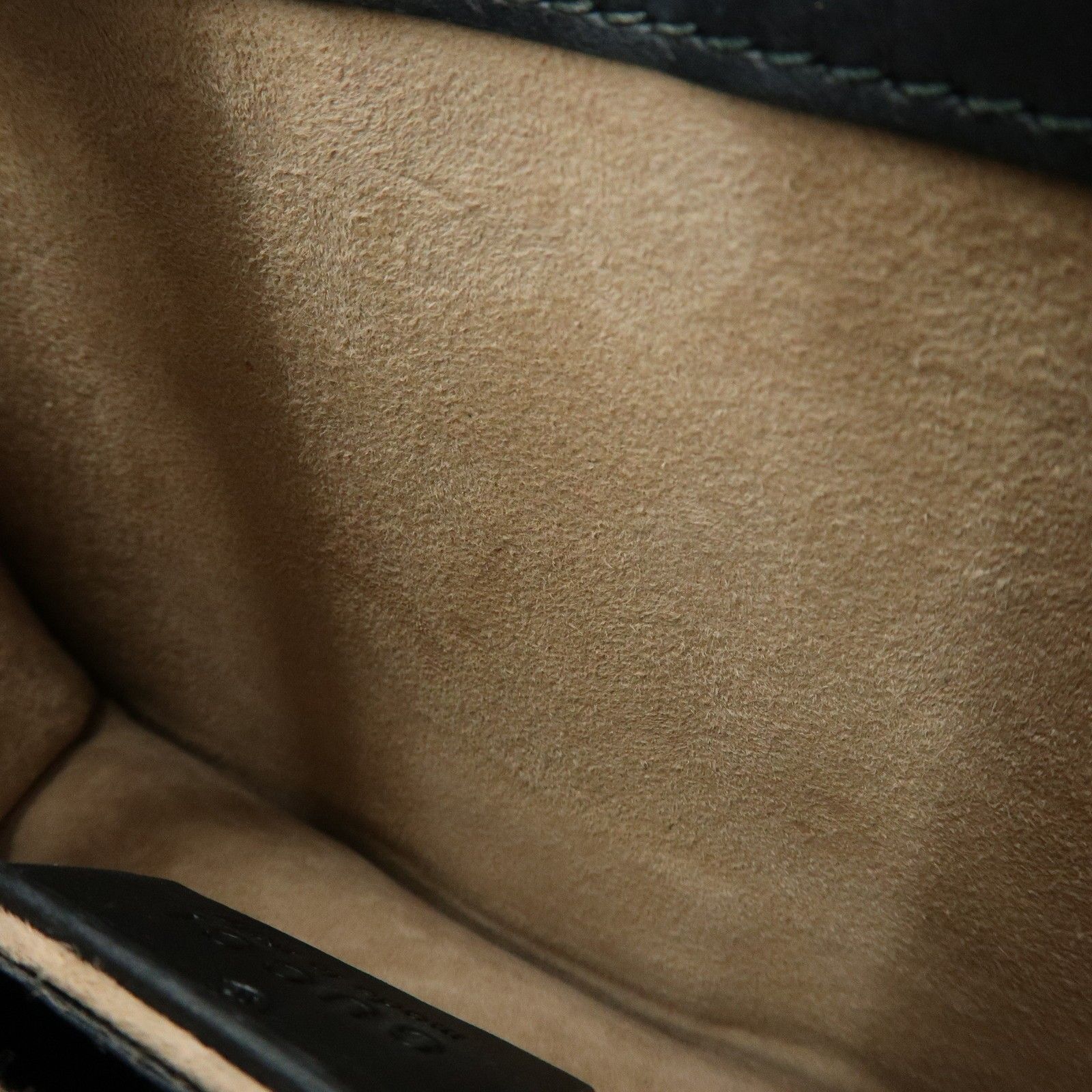 Calfskin Mini Sylvie Shoulder Bag Black — view 21