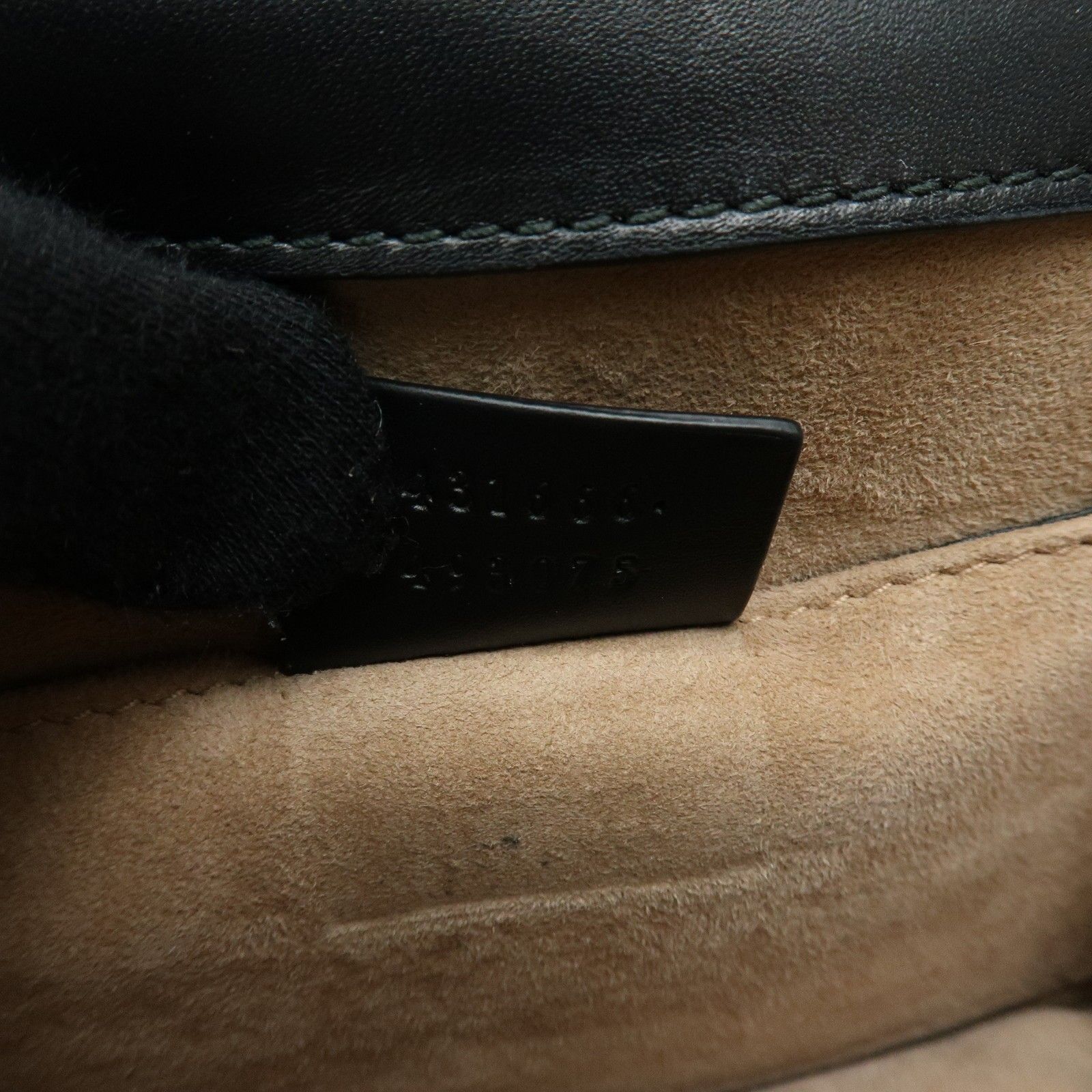 Calfskin Mini Sylvie Shoulder Bag Black — view 23