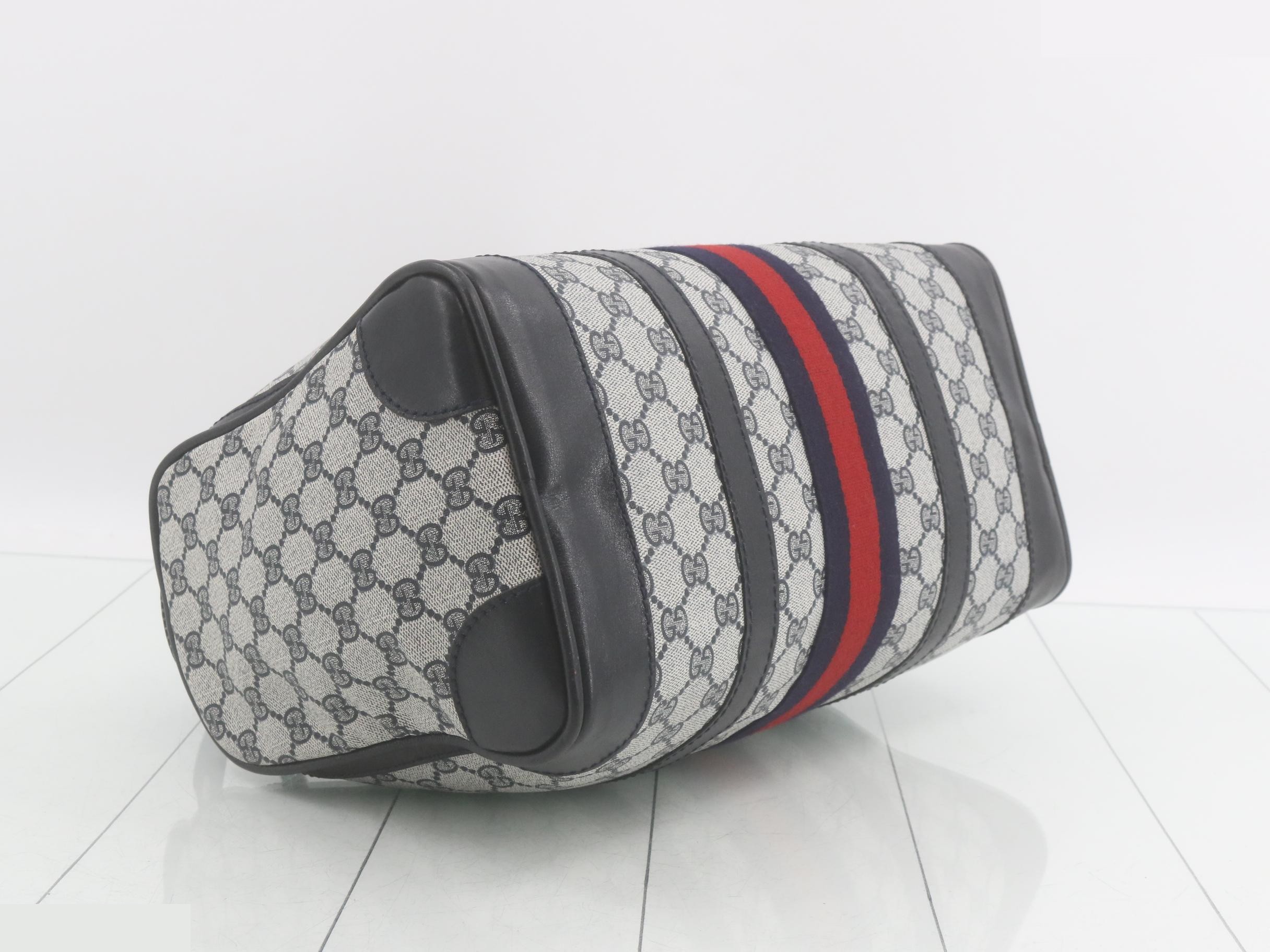 GG Supreme Sherry Boston Bag — view 5