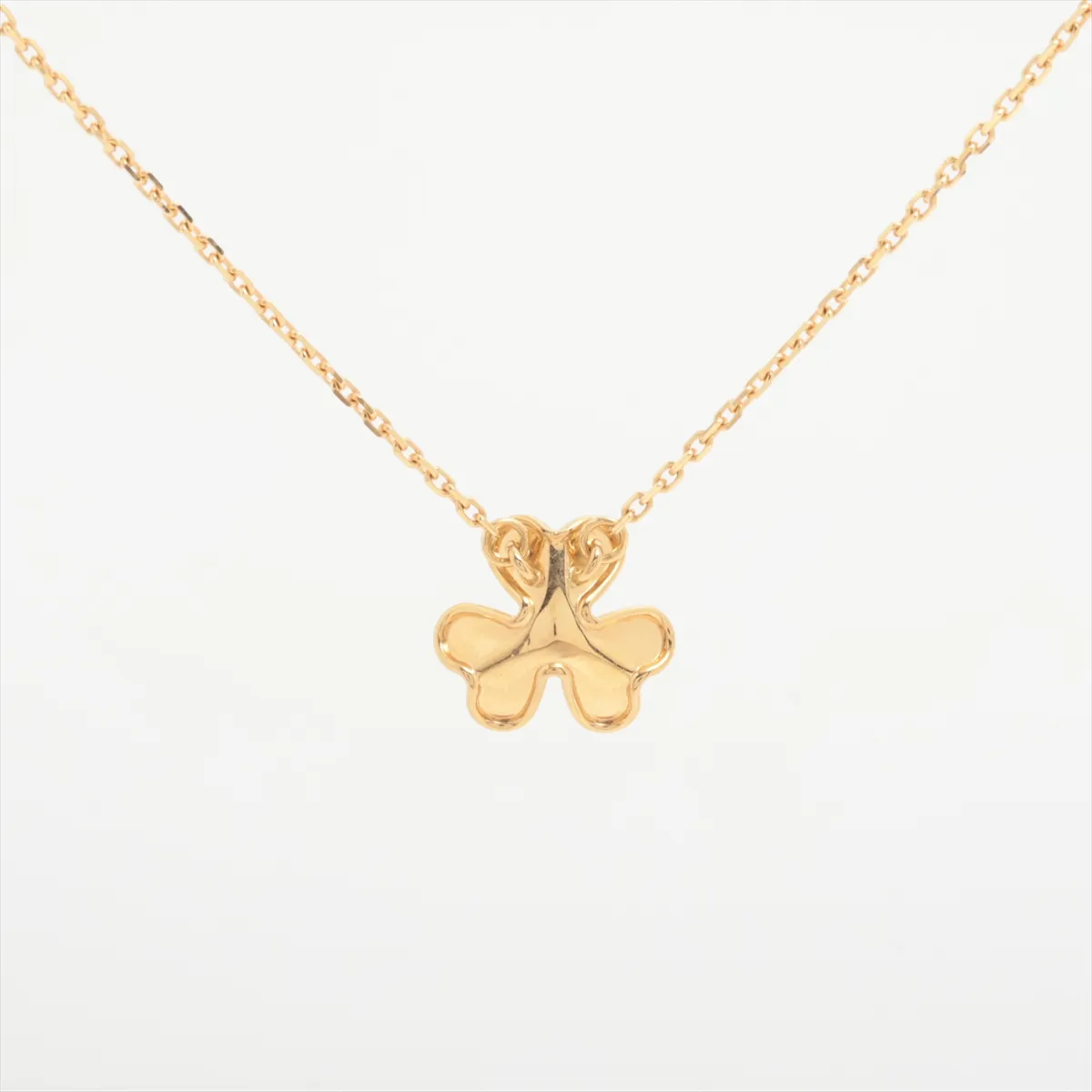Frivole Mini Diamond Necklace 750 (Yellow Gold) 3.2g JP442231 VCARP0J100 — view 2