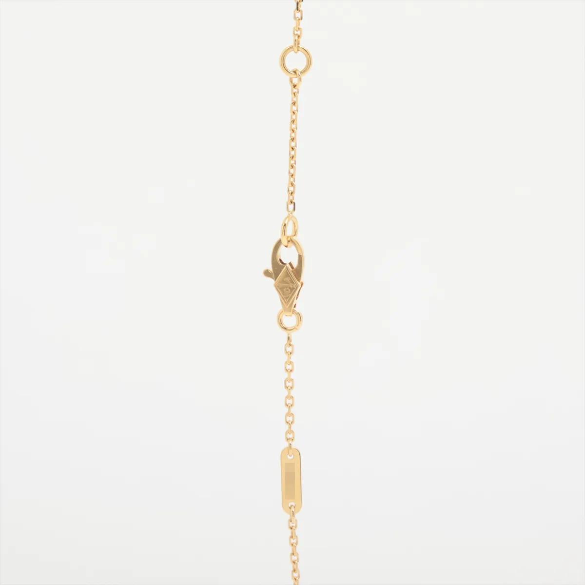 Frivole Mini Diamond Necklace 750 (Yellow Gold) 3.2g JP442231 VCARP0J100 — view 3