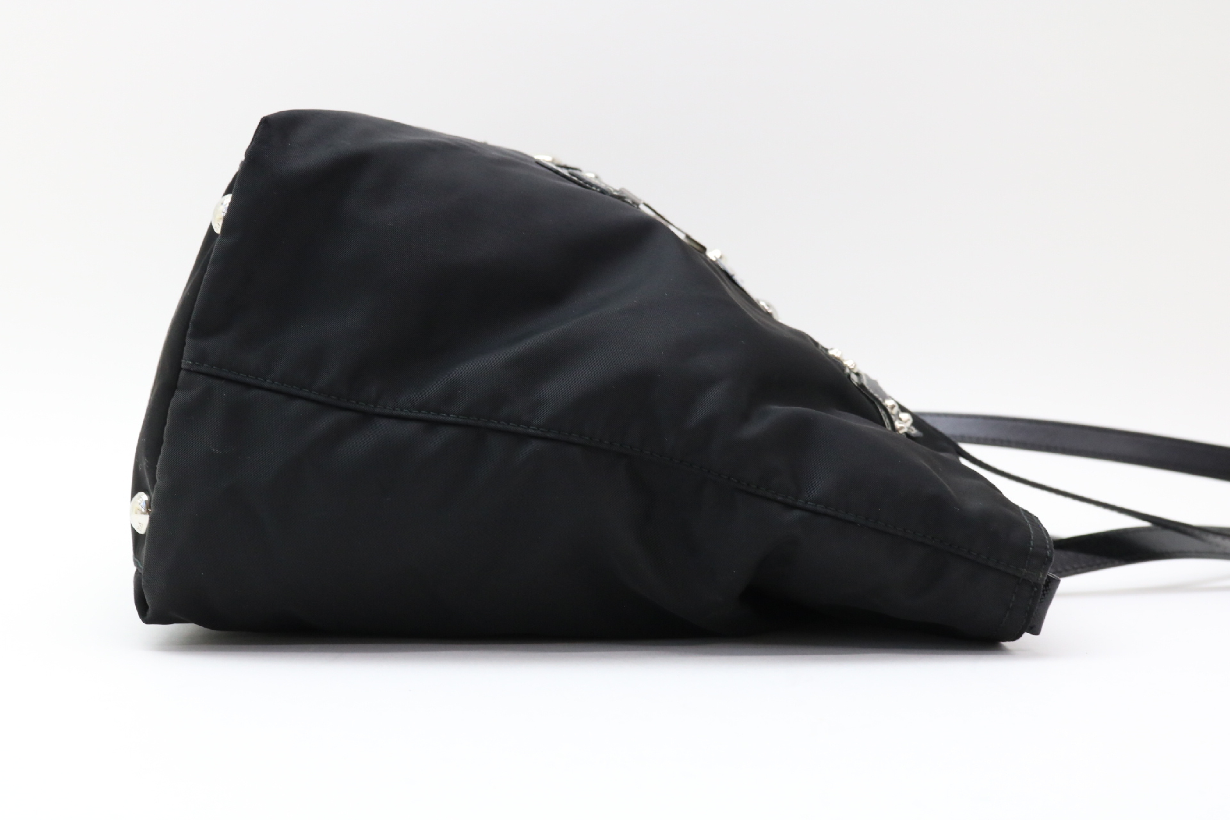 Robot Triangle Logo Nylon Tote Bag — view 4