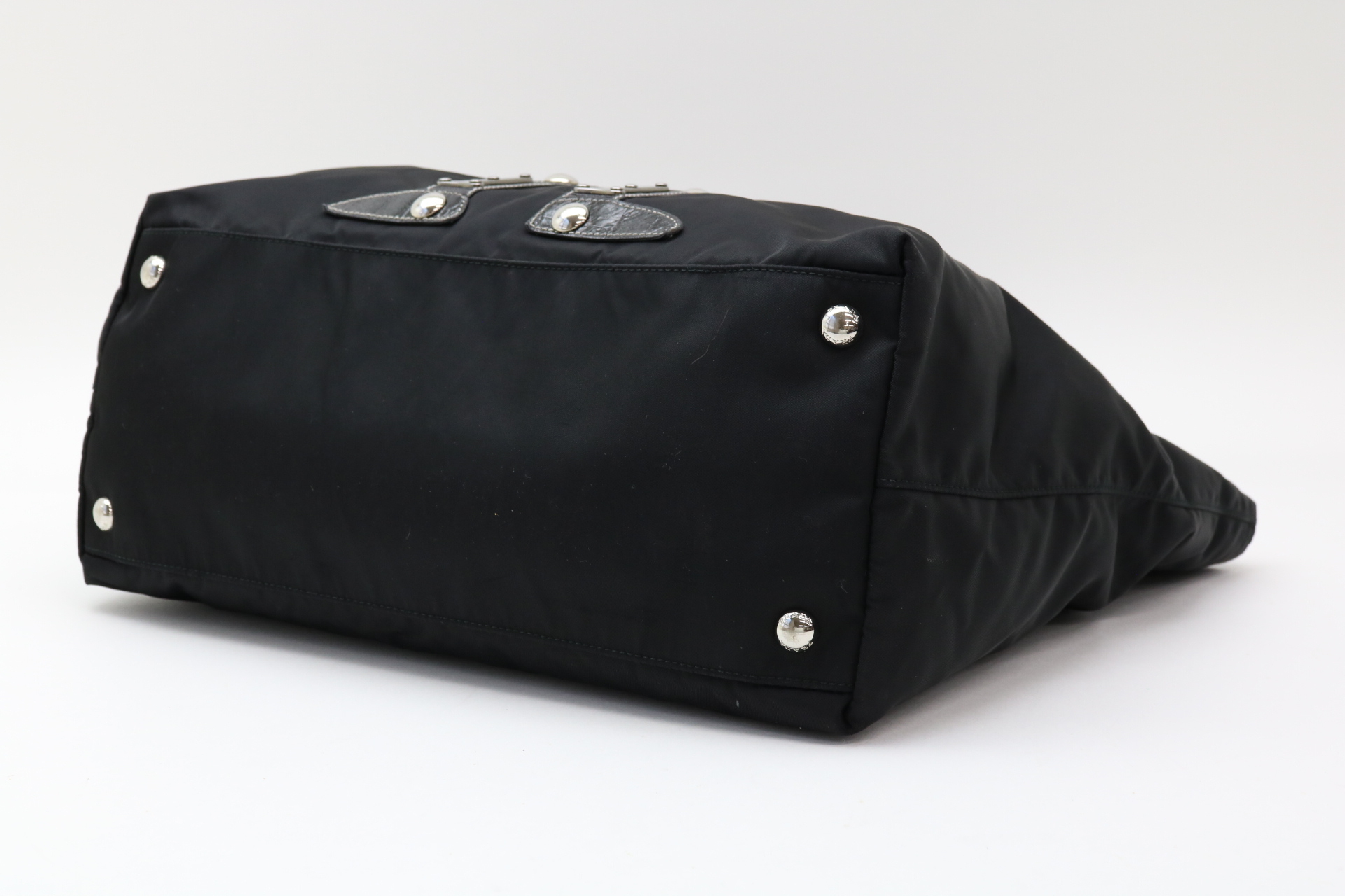 Robot Triangle Logo Nylon Tote Bag — view 6