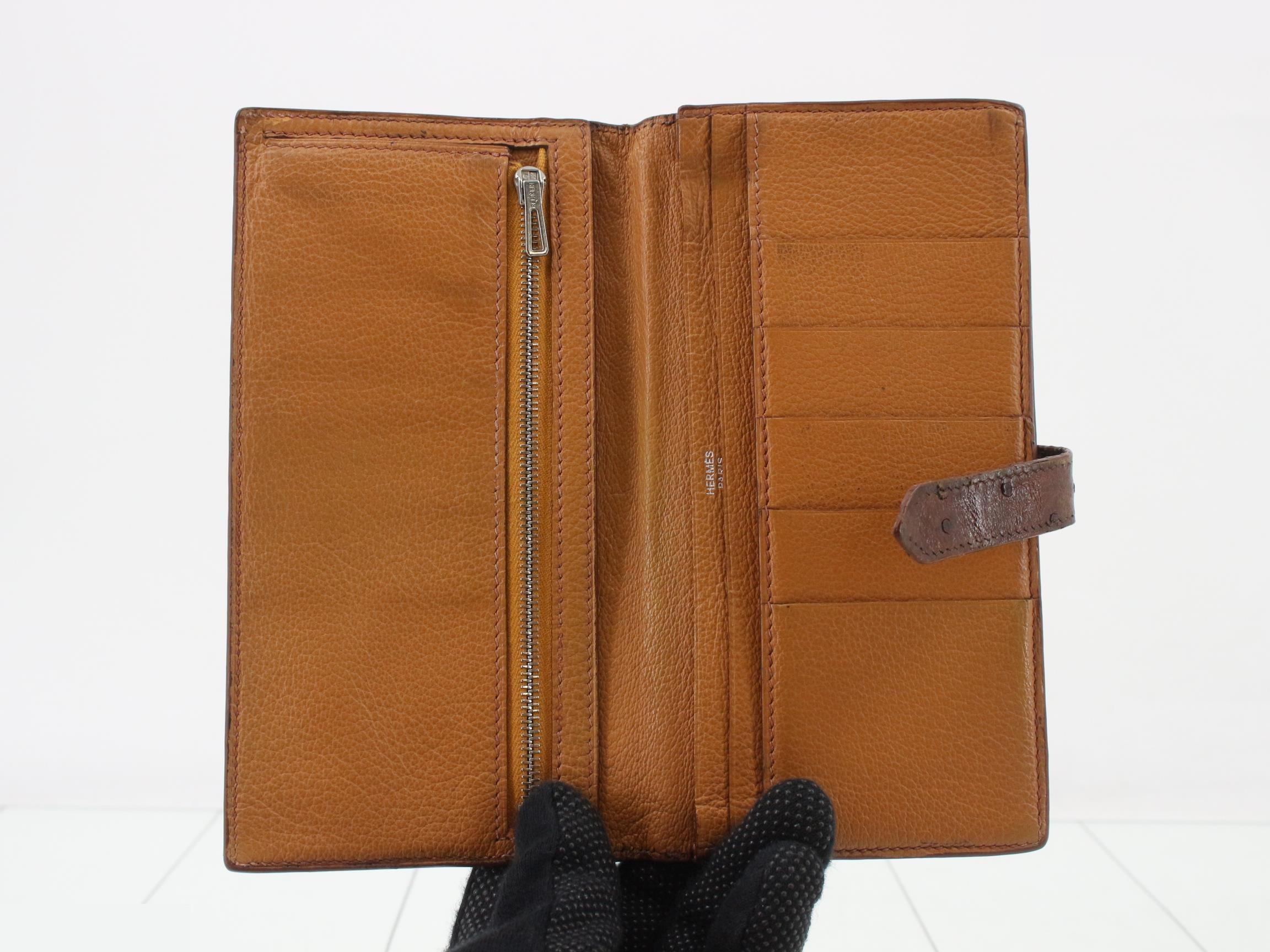 Bearn Soufflé Bi-fold Long Wallet, J Stamp — view 4