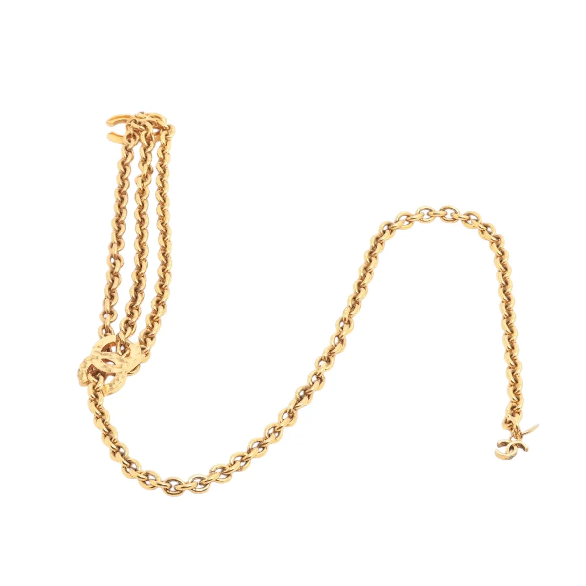Coco Mark 684 Chain Belt GP Gold. Shows signs of wear including