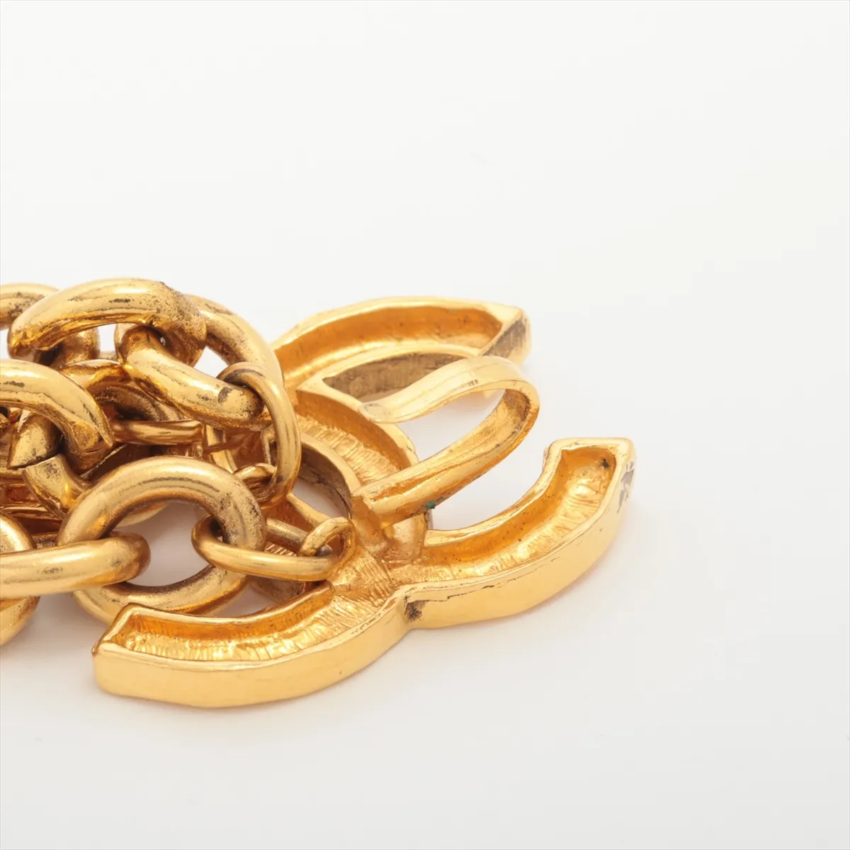 Coco Mark 684 Chain Belt GP Gold. Shows signs of wear including — view 4