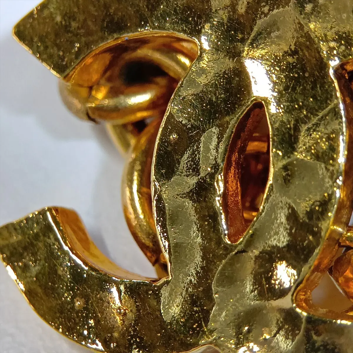 Coco Mark 684 Chain Belt GP Gold. Shows signs of wear including — view 6