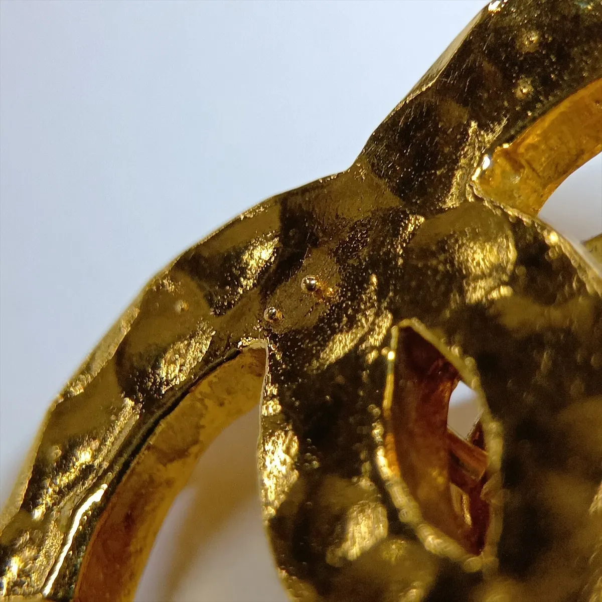 Coco Mark 684 Chain Belt GP Gold. Shows signs of wear including — view 7