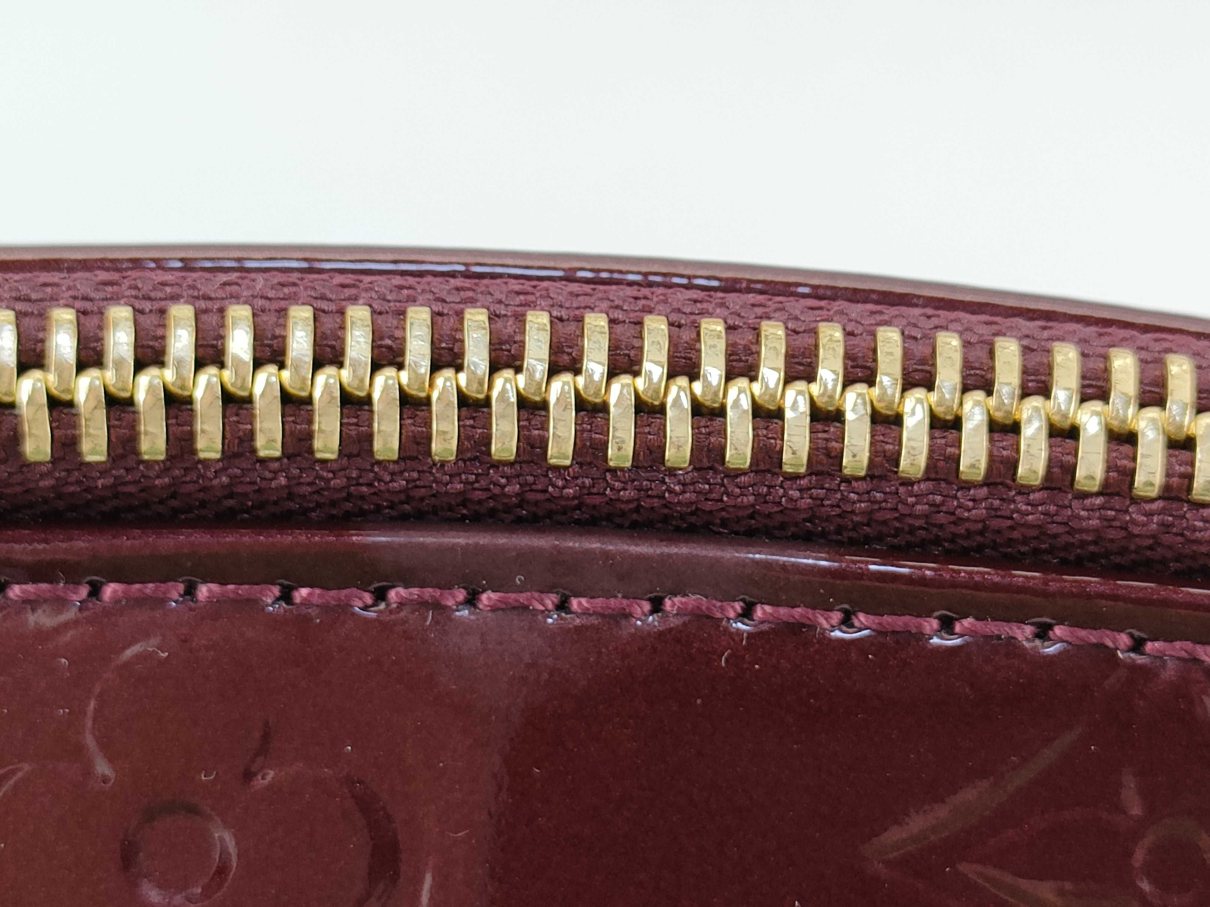 Vernis Sherwood PM M91492 VI0191 Bordeaux Handbag — view 6