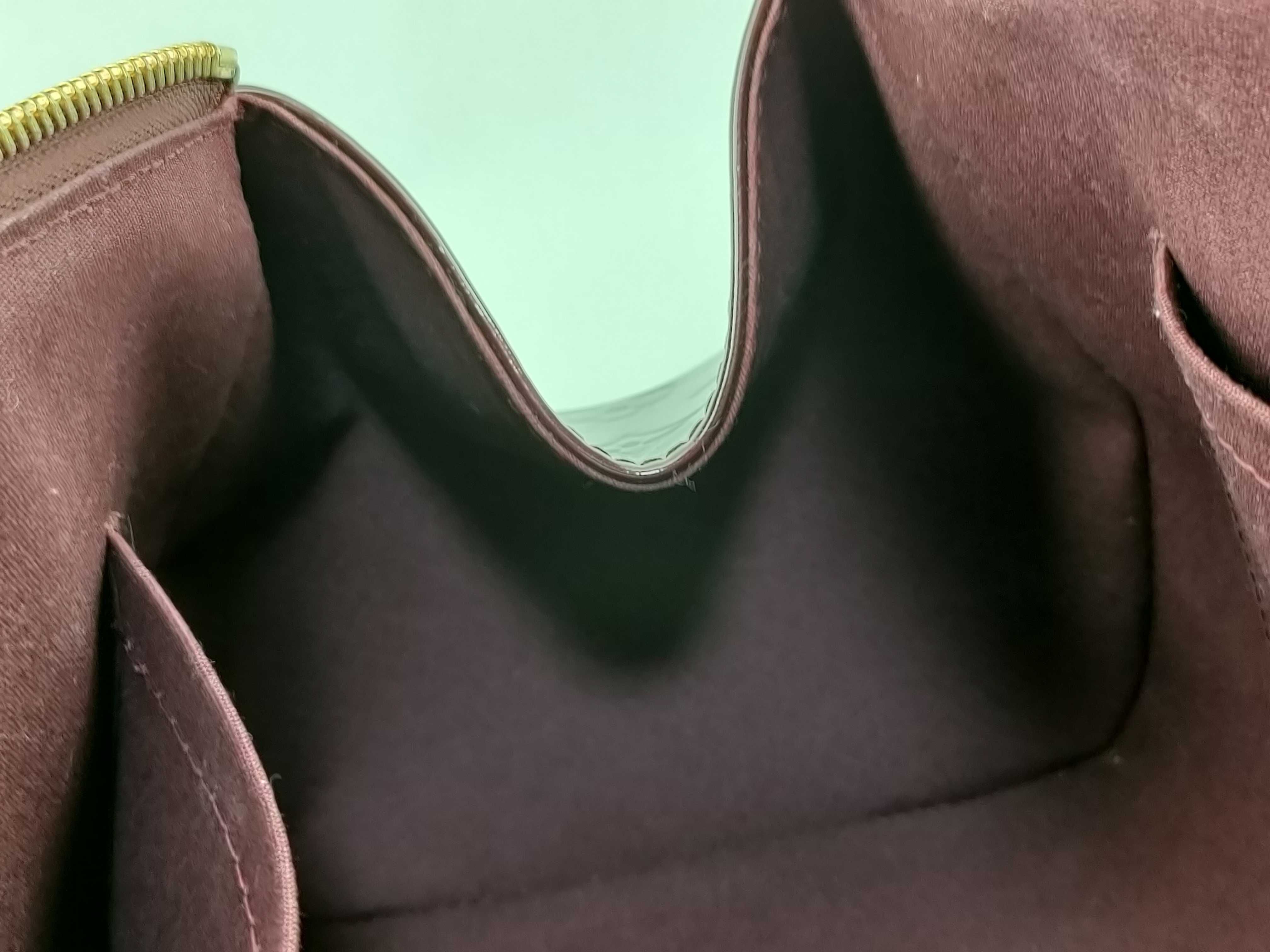 Vernis Sherwood PM M91492 VI0191 Bordeaux Handbag — view 9