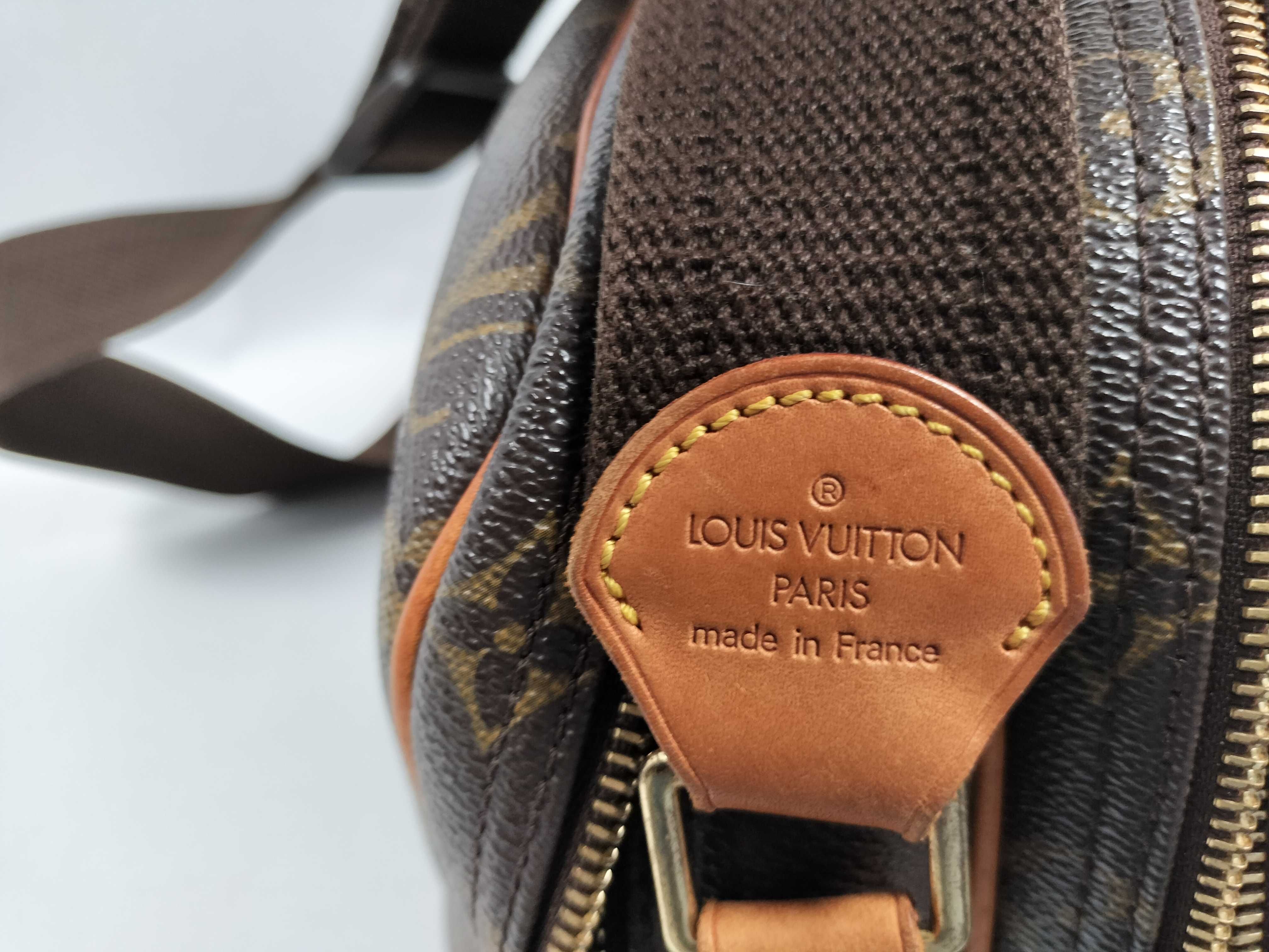 Monogram Louis Vuitton Reporter PM M45254 Monogram Shoulder Bag — view 11