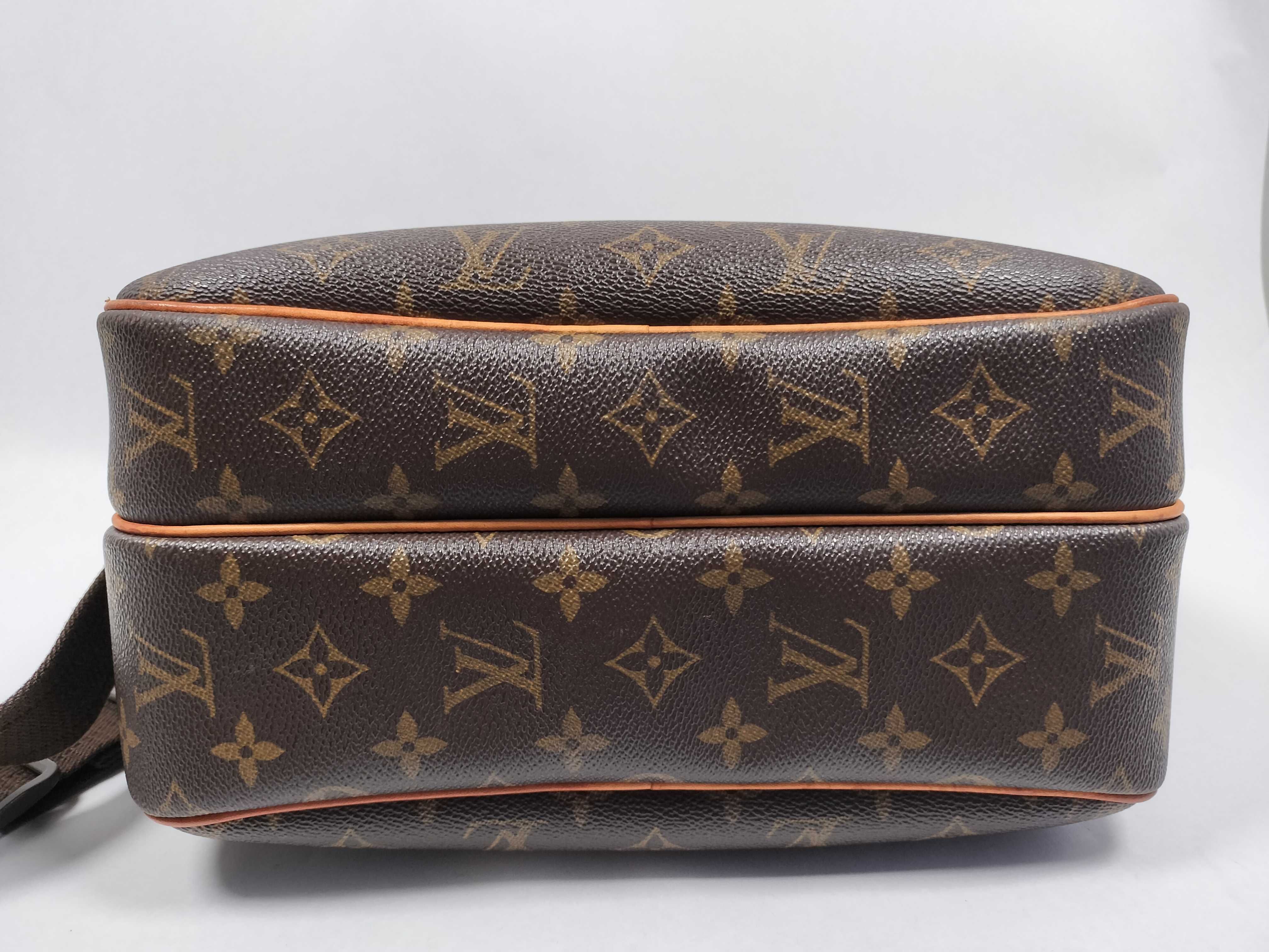 Monogram Louis Vuitton Reporter PM M45254 Monogram Shoulder Bag — view 7