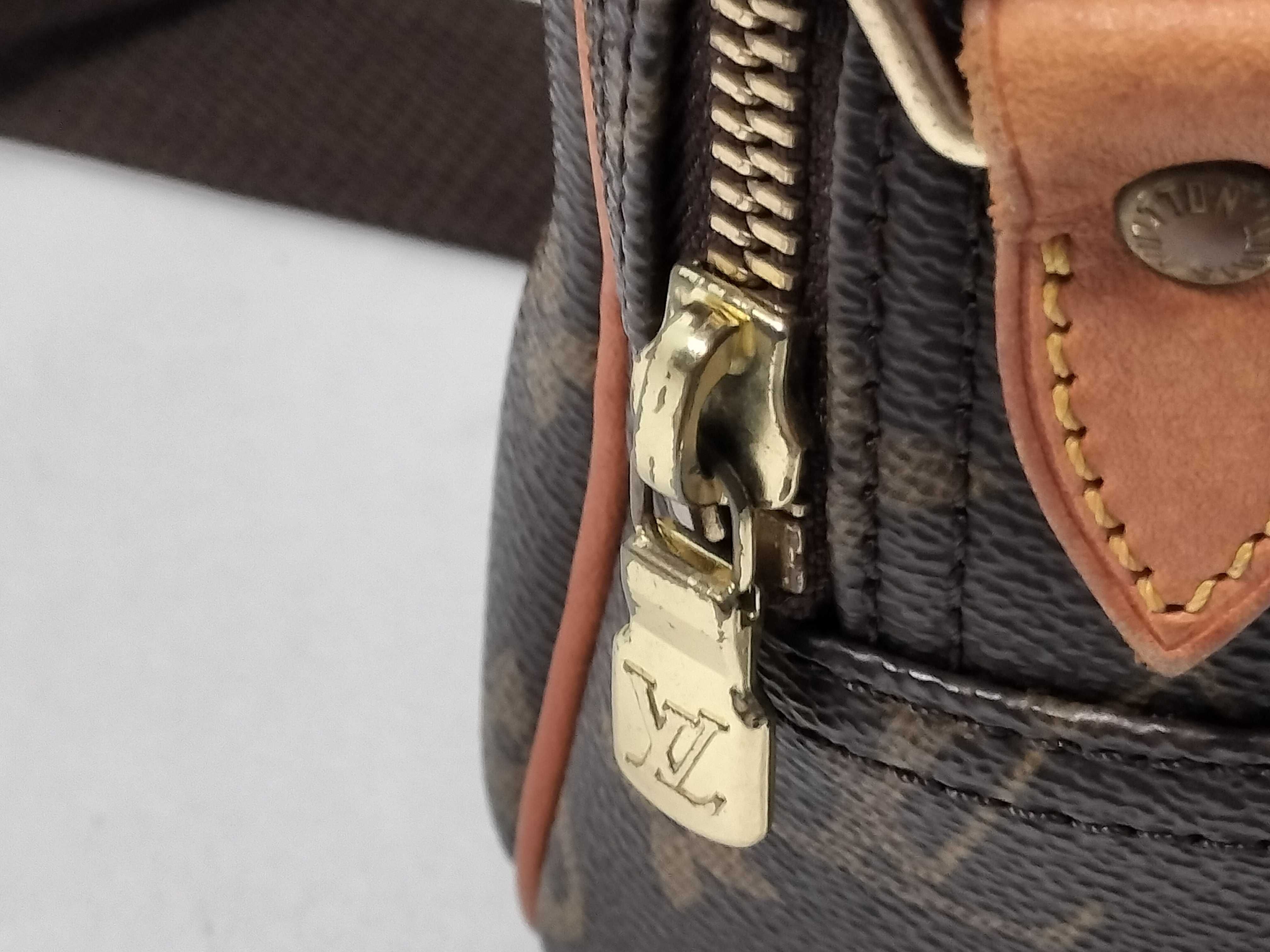 Monogram Louis Vuitton Reporter PM M45254 Monogram Shoulder Bag — view 9