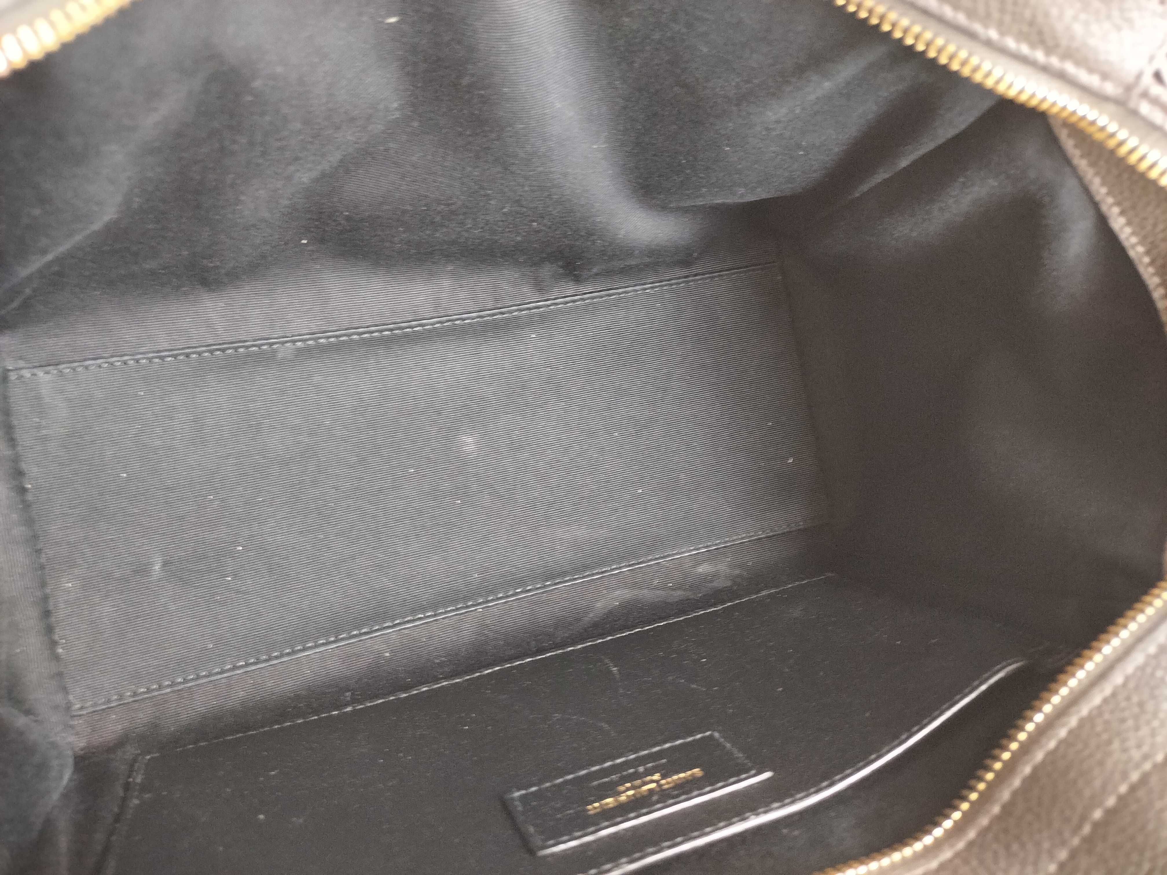 Downtown Cabas Leather Handbag, Greige, 635346 (Handbag) — view 11