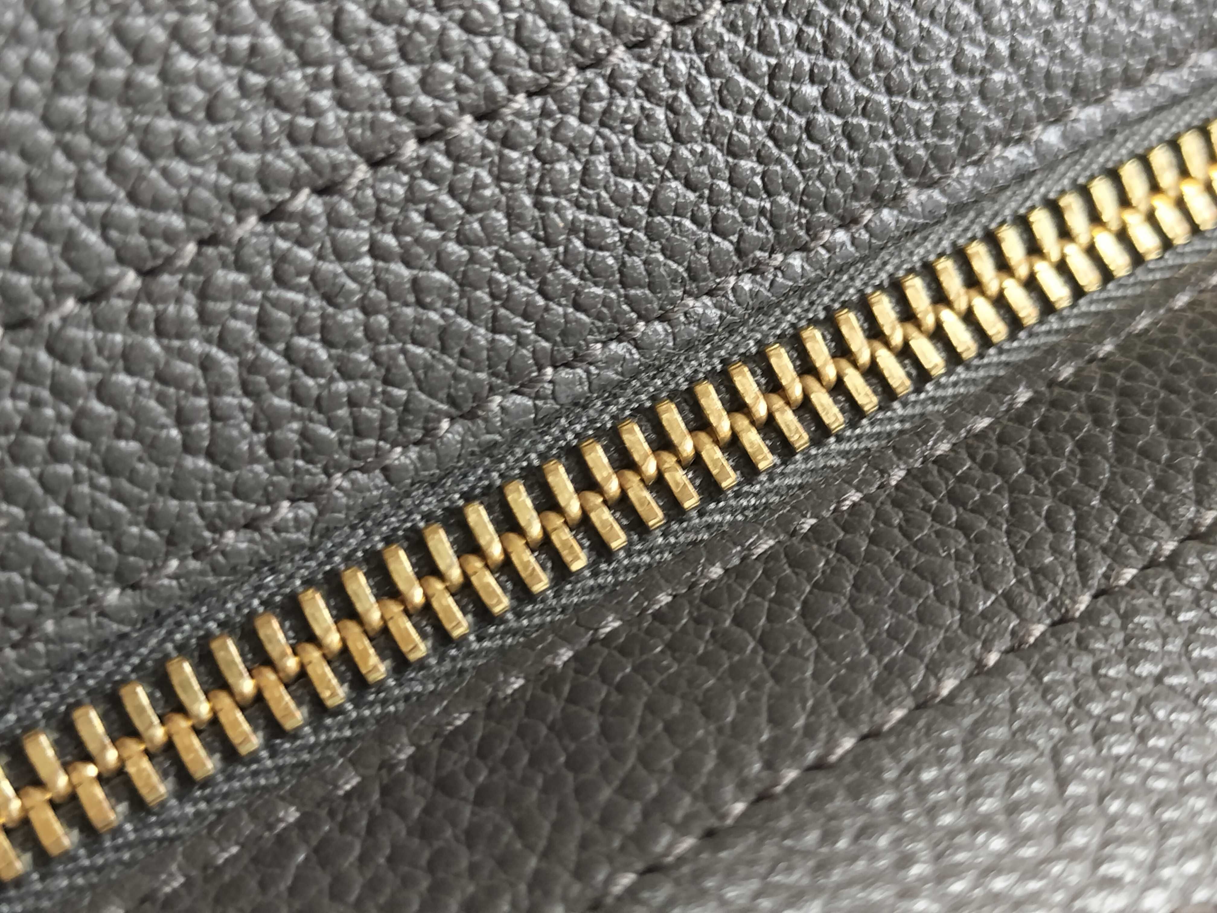 Downtown Cabas Leather Handbag, Greige, 635346 (Handbag) — view 9