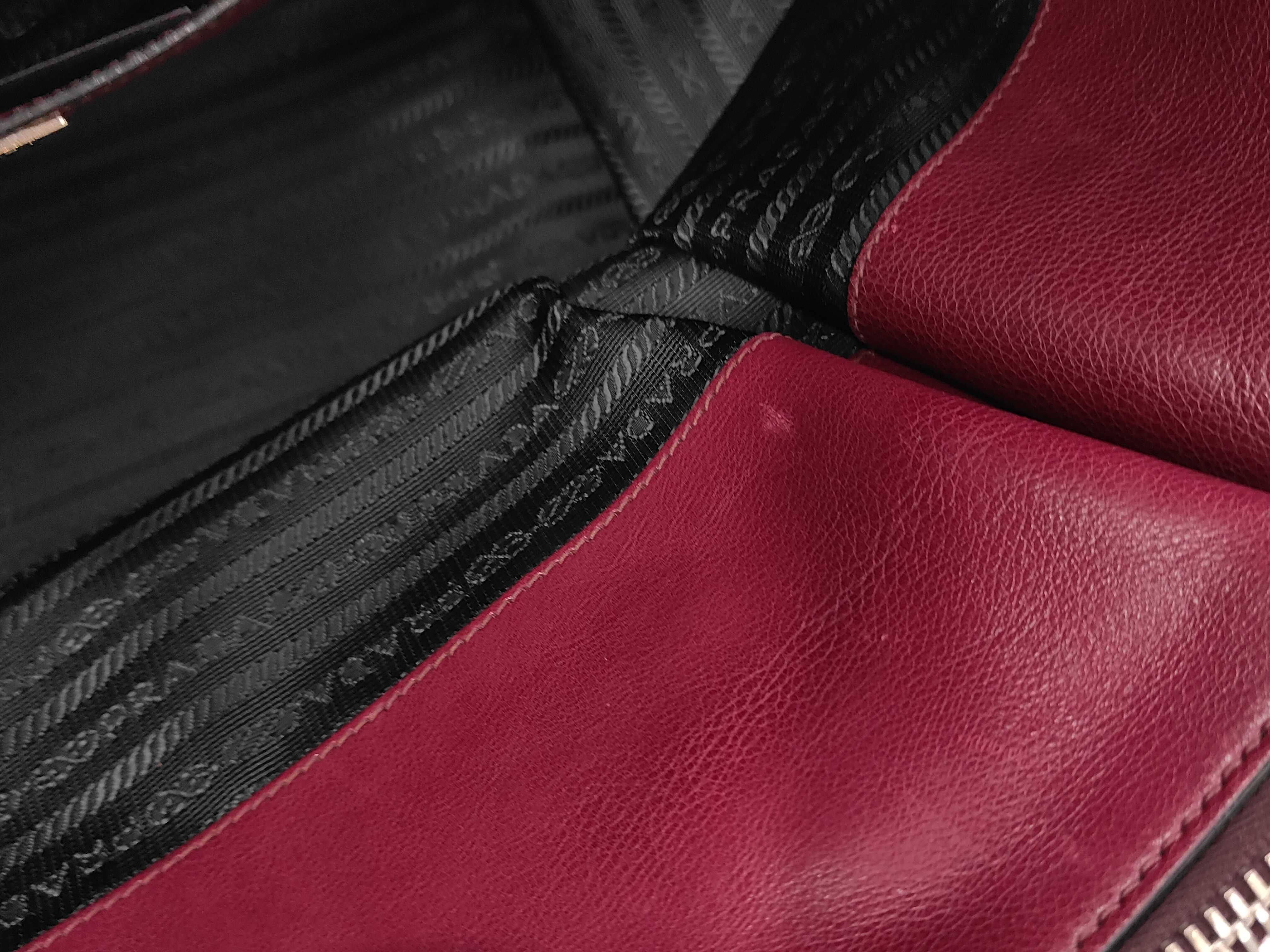 2-Way Shoulder/Tote Bag, Wine Red Handbag — view 12