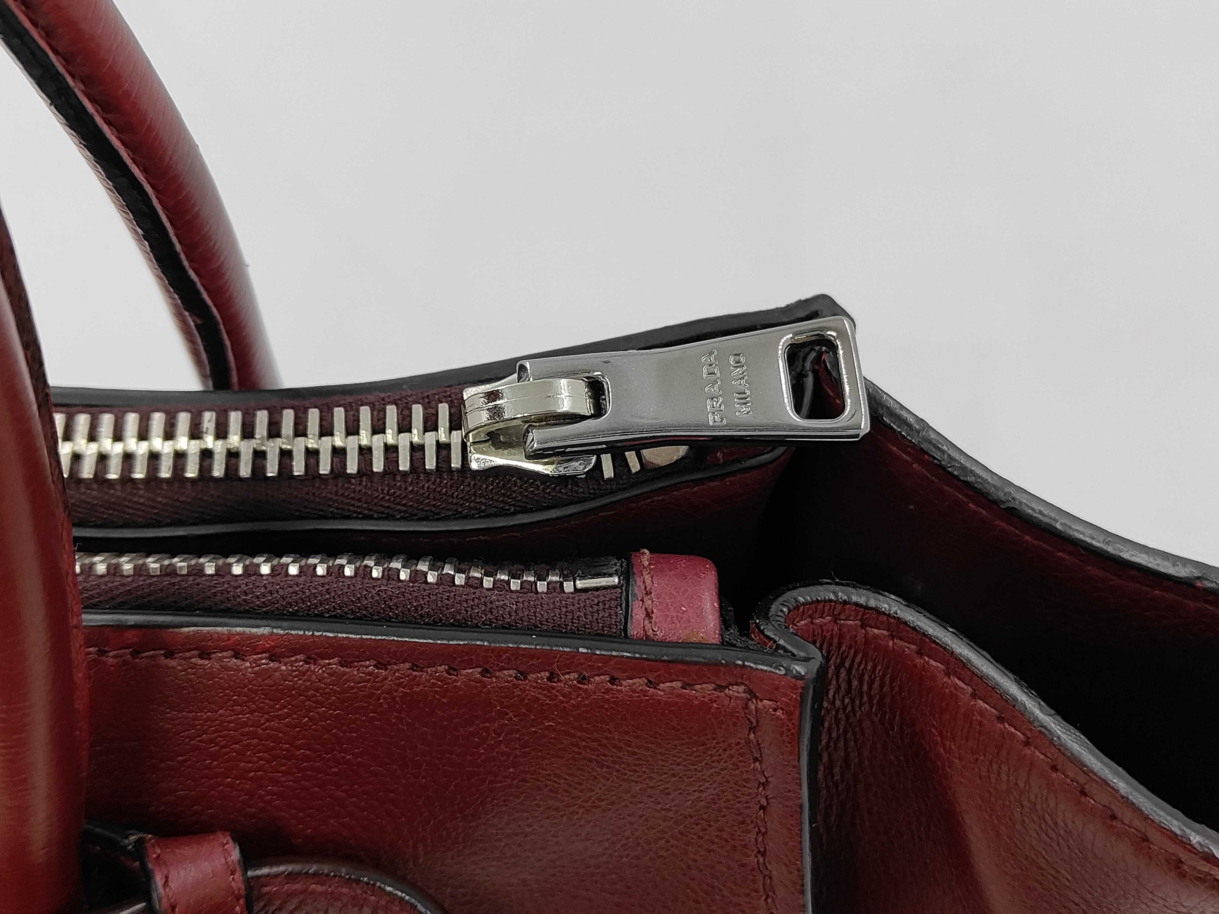 2-Way Shoulder/Tote Bag, Wine Red Handbag — view 8