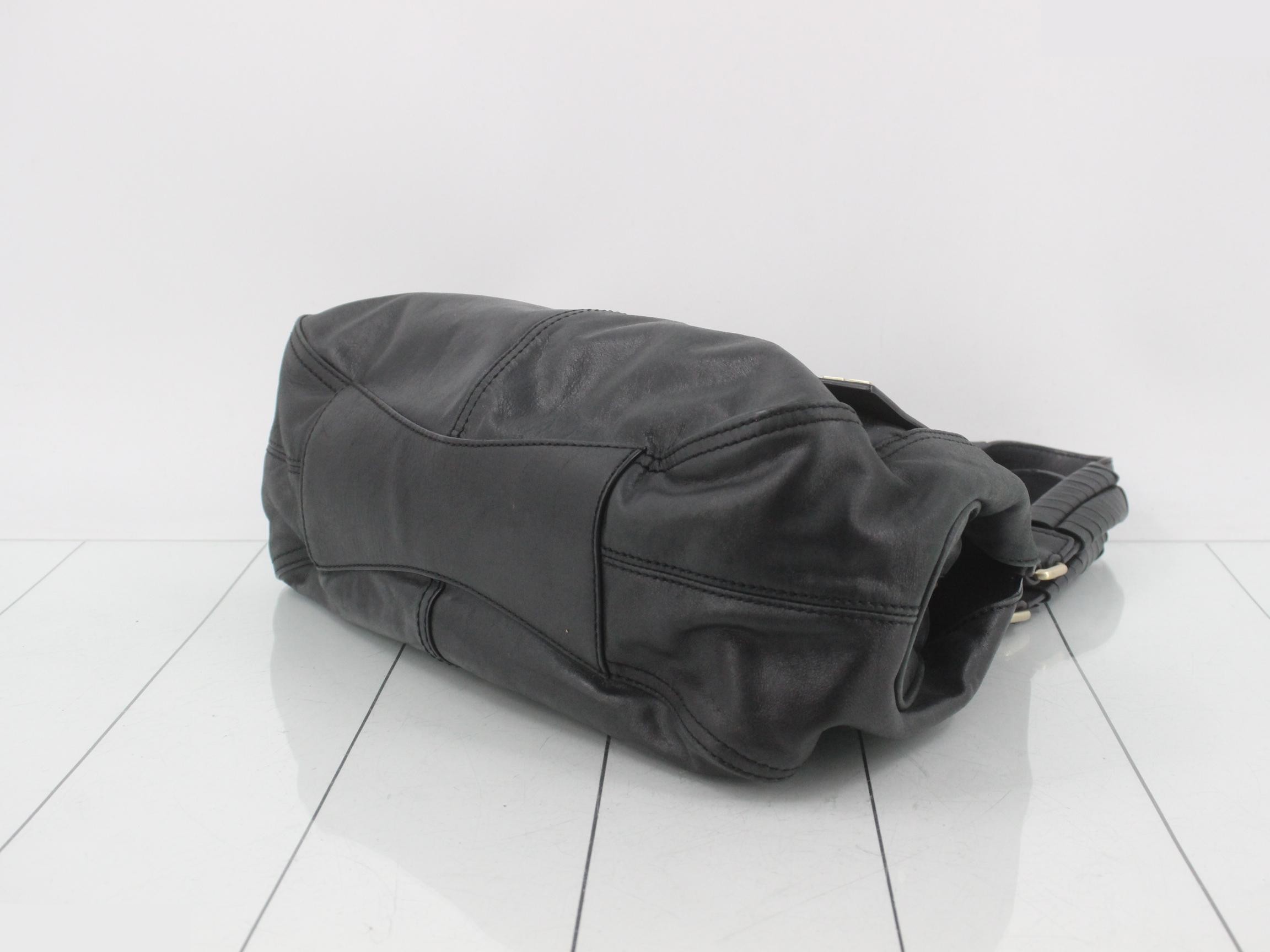 Leather tote bag — view 6