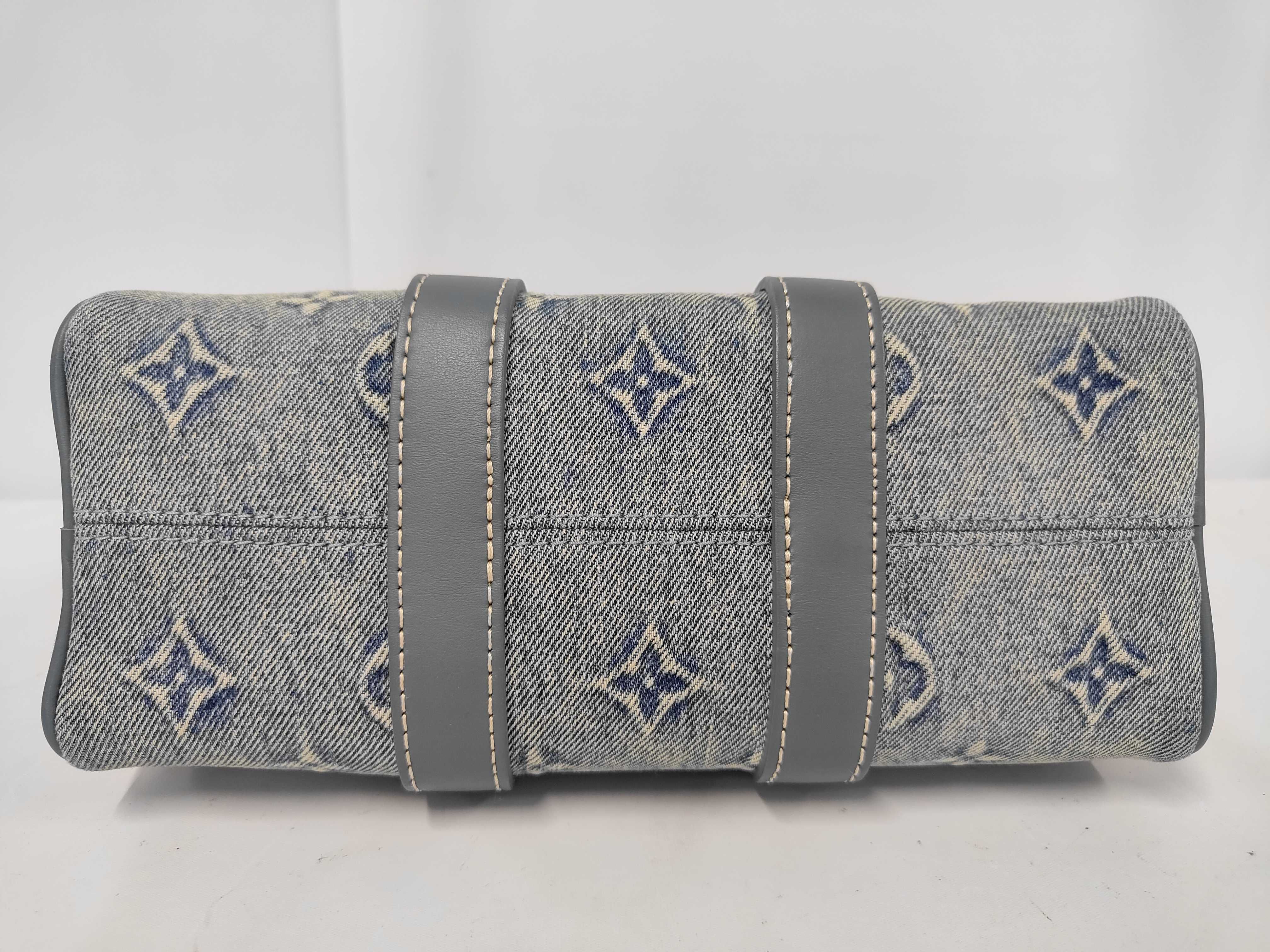 Keepall Bandoulière 25 Monogram Denim Bag Handbag — view 7