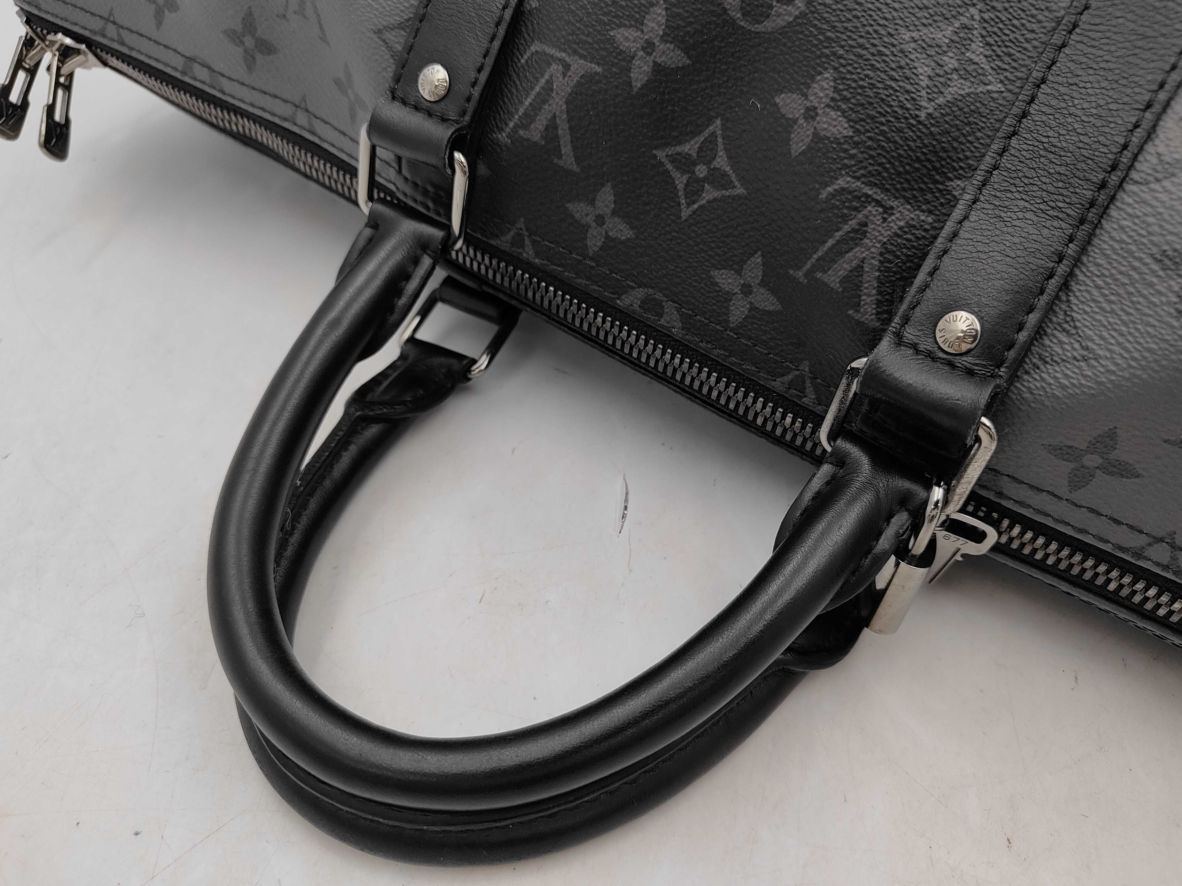 Monogram Eclipse Reverse Keepall Bandoulière 50 Boston Bag M45392 Boston Bag — view 3