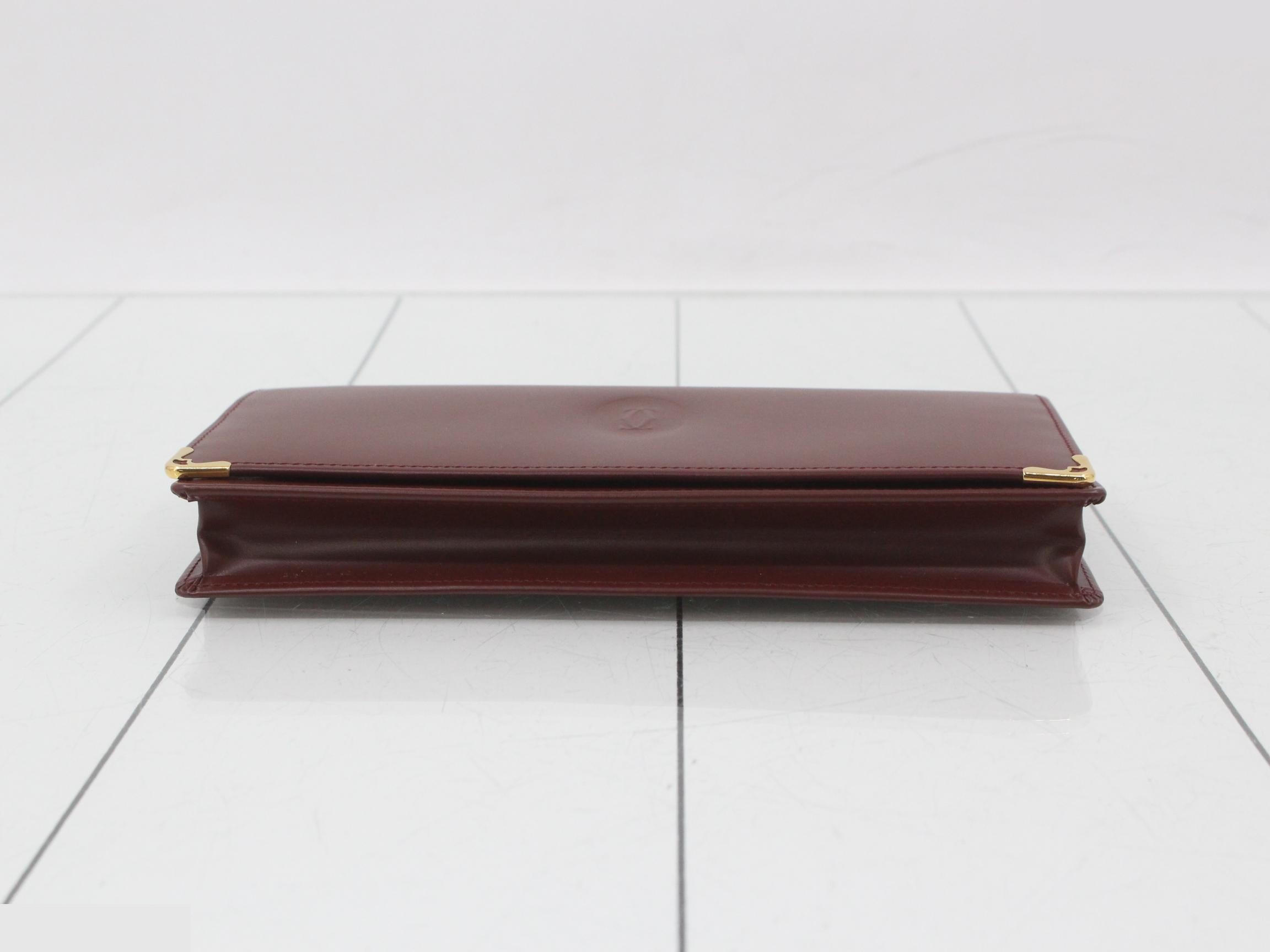 Mustline bi-fold long wallet, unused. — view 3