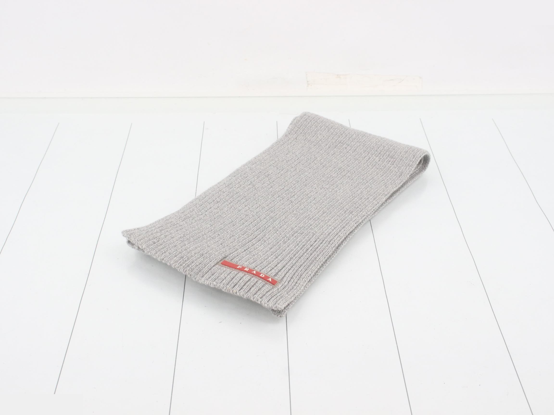 Sport Line Logo Wool Scarf