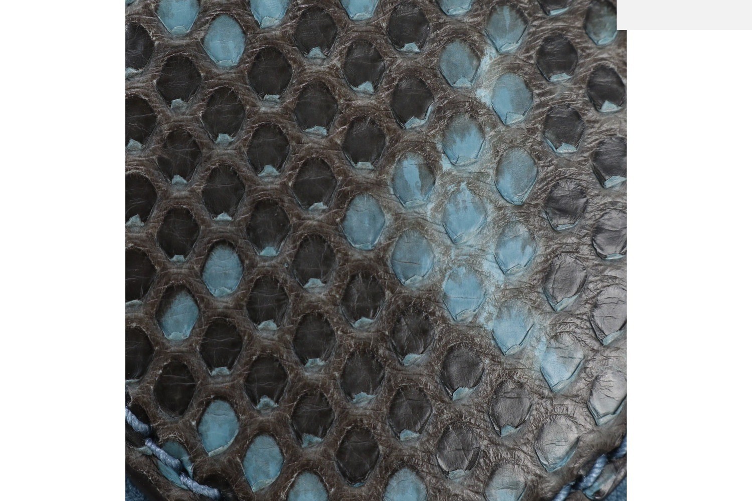 Nubuck 323657 Python Leather Handbag Tote — view 10