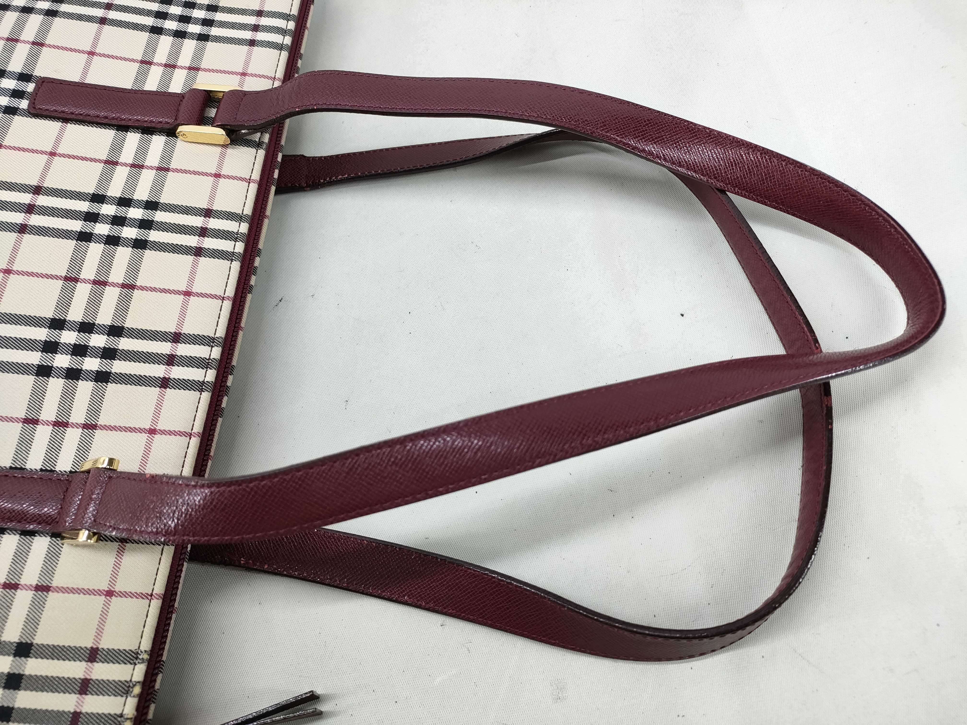 tote bag, Nova check tote bag — view 5