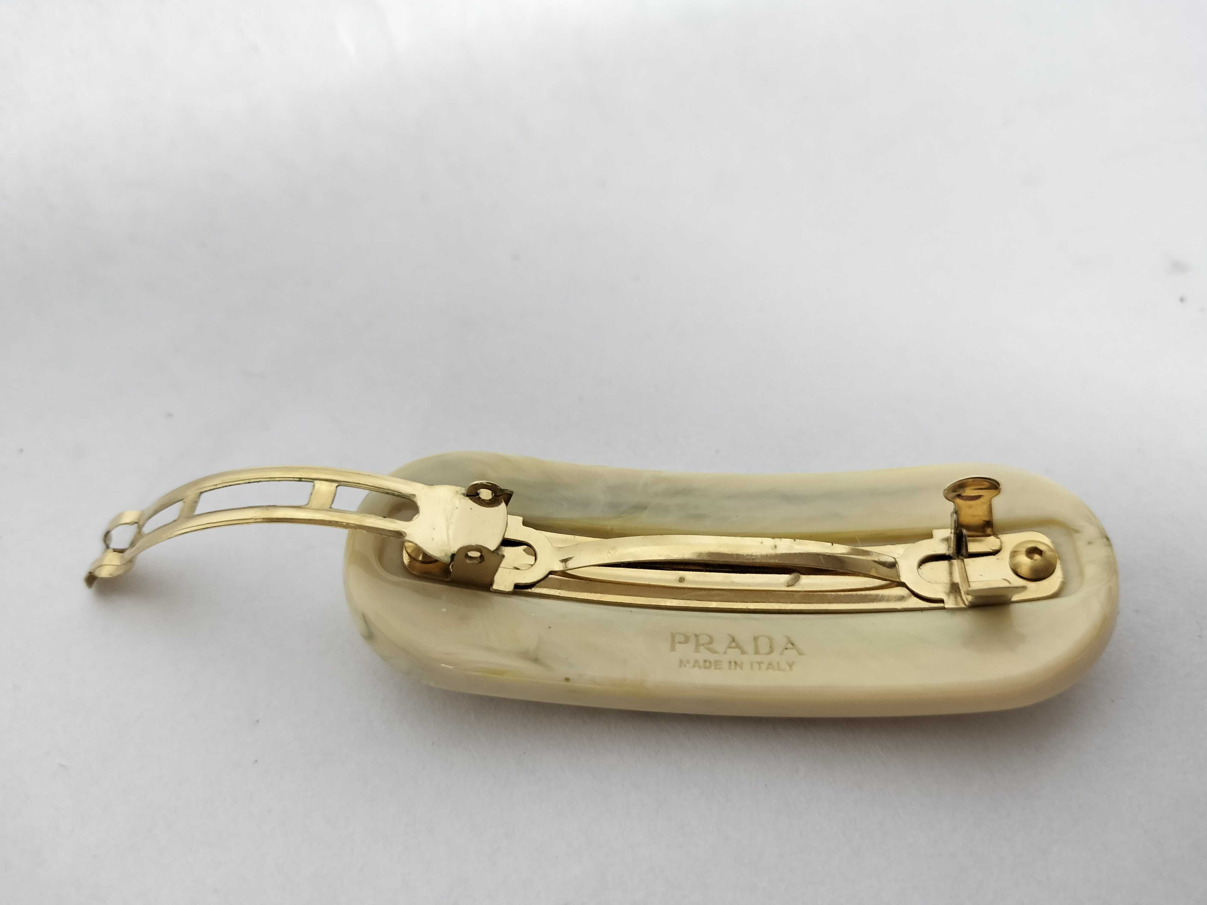logo barrette hair accessory — view 4