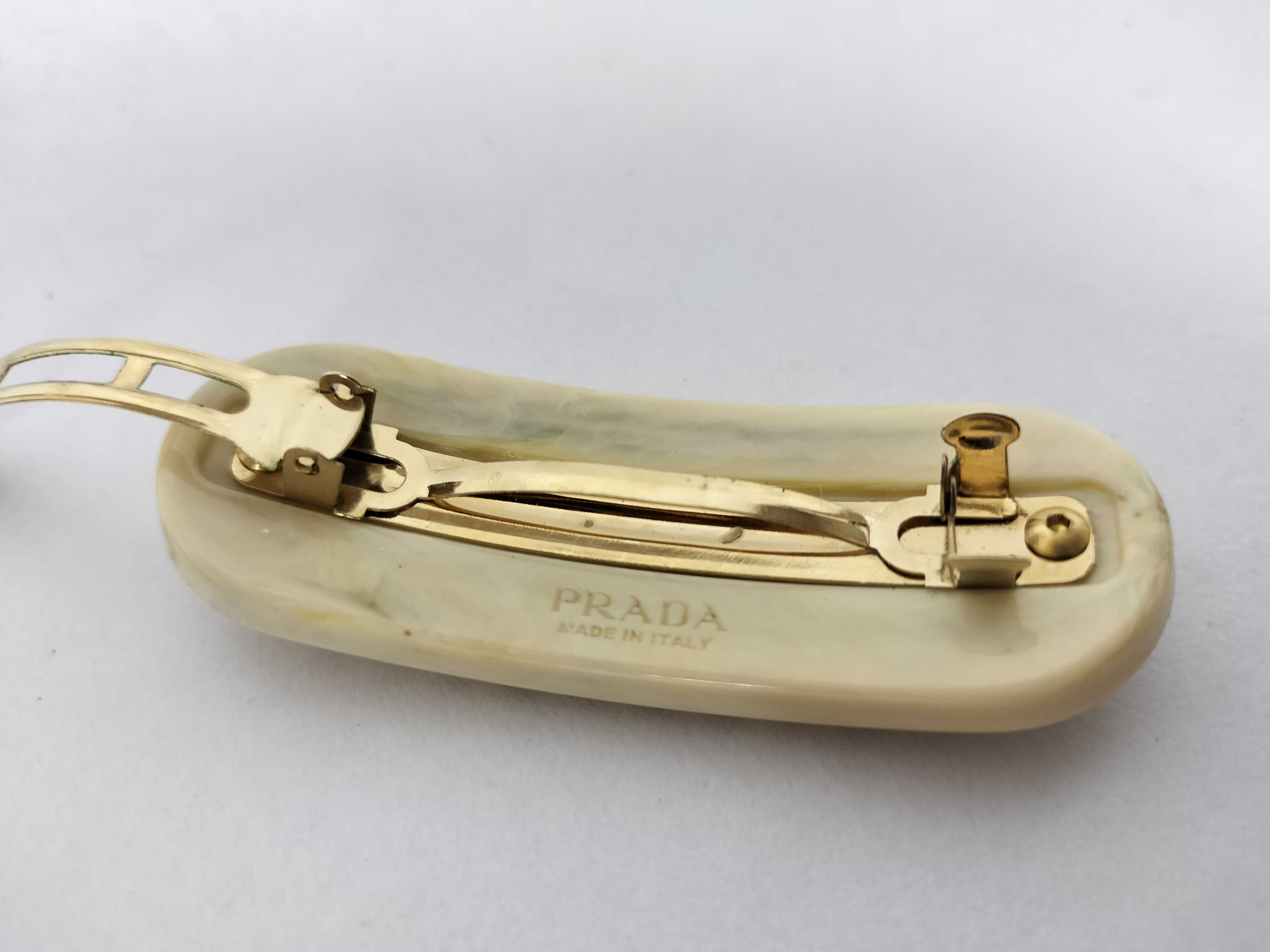 logo barrette hair accessory — view 5